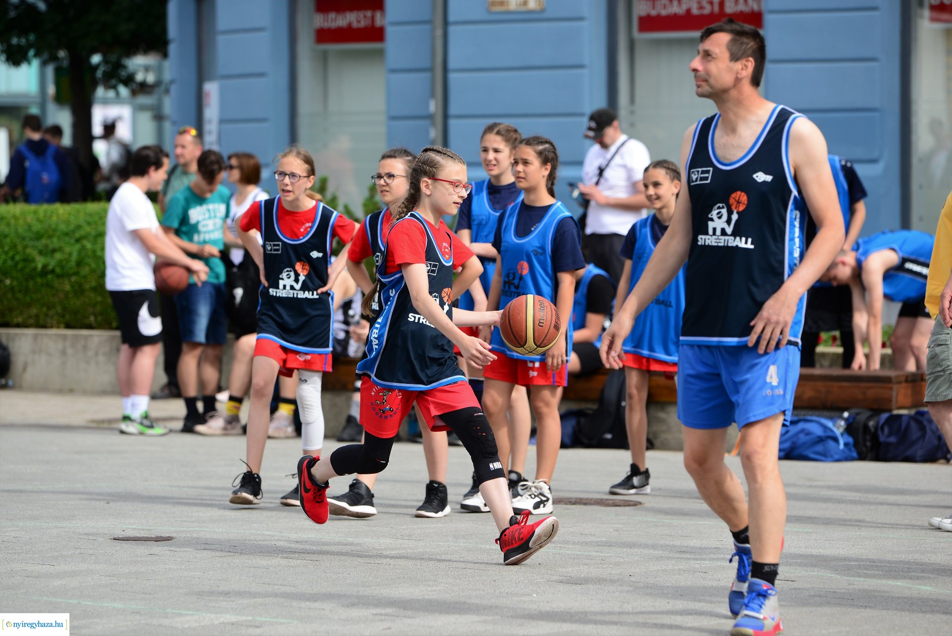 Streetball fesztivál a Kossuth téren 2022. tavasz