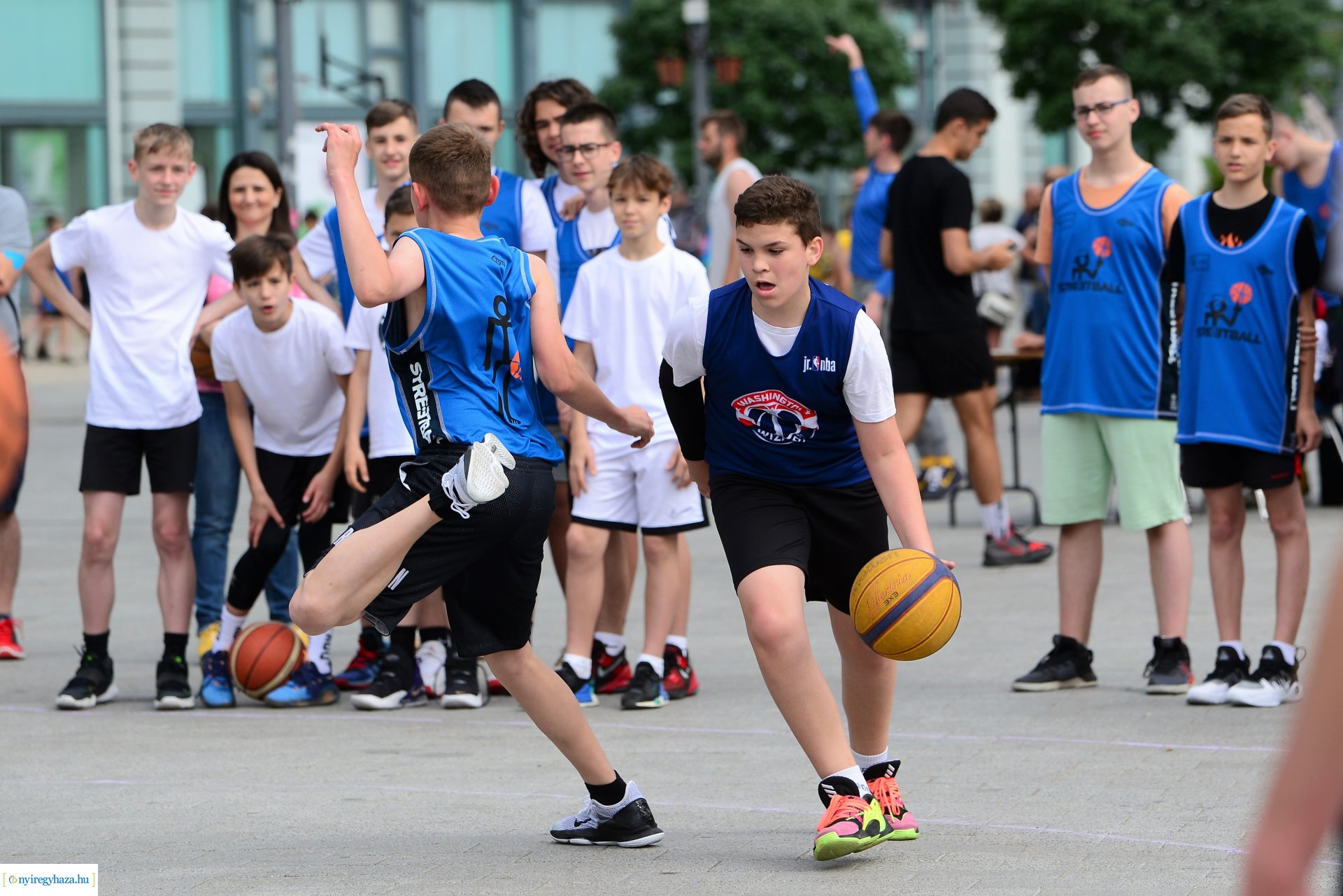 Streetball fesztivál a Kossuth téren 2022. tavasz