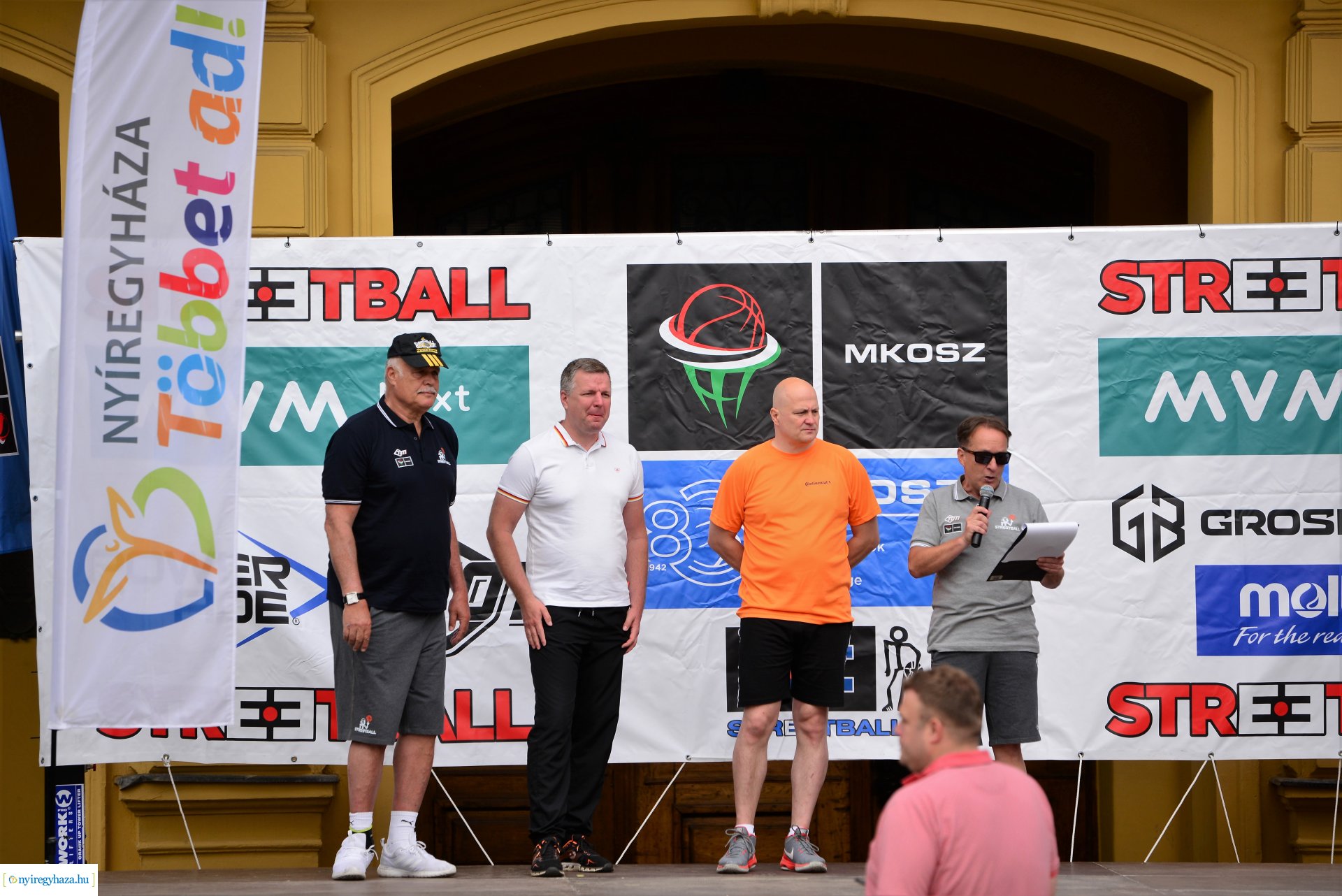 Streetball fesztivál a Kossuth téren 2022. tavasz