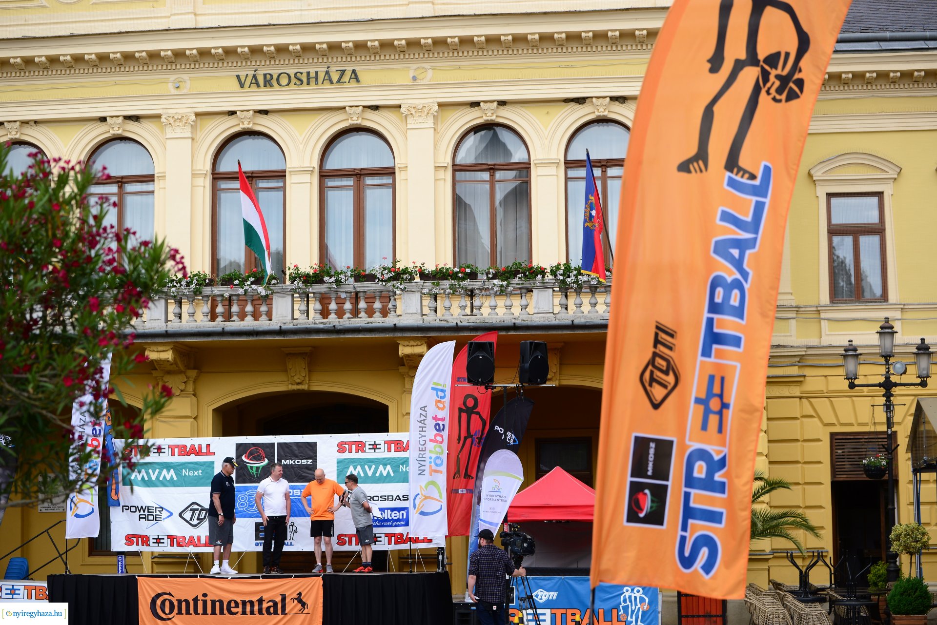 Streetball fesztivál a Kossuth téren 2022. tavasz