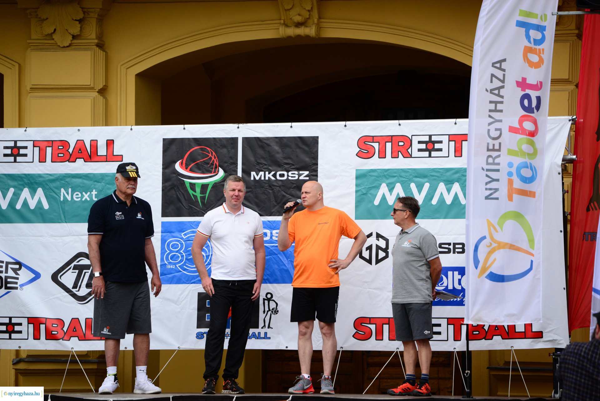 Streetball fesztivál a Kossuth téren 2022. tavasz