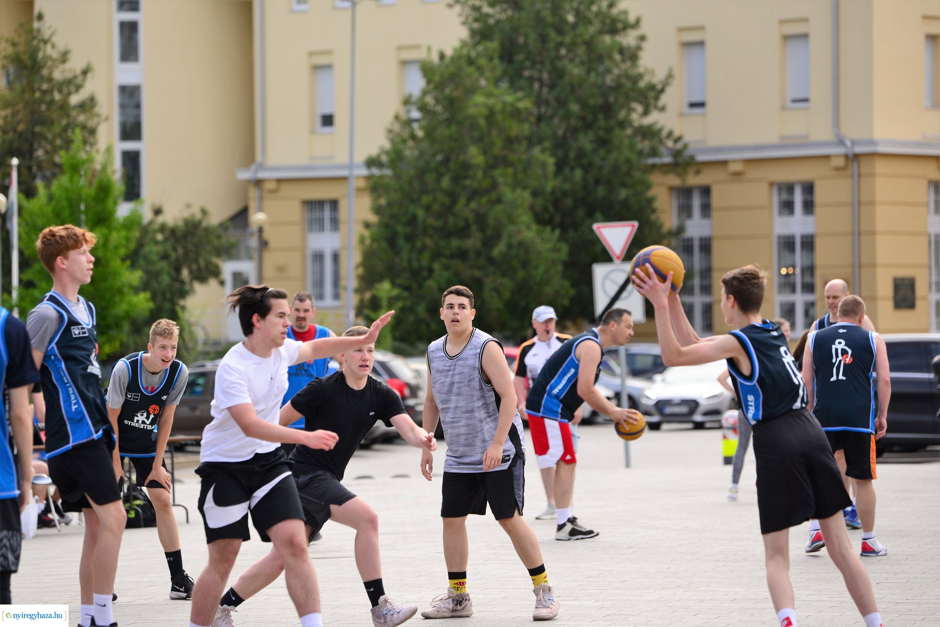 Streetball fesztivál a Kossuth téren 2022. tavasz