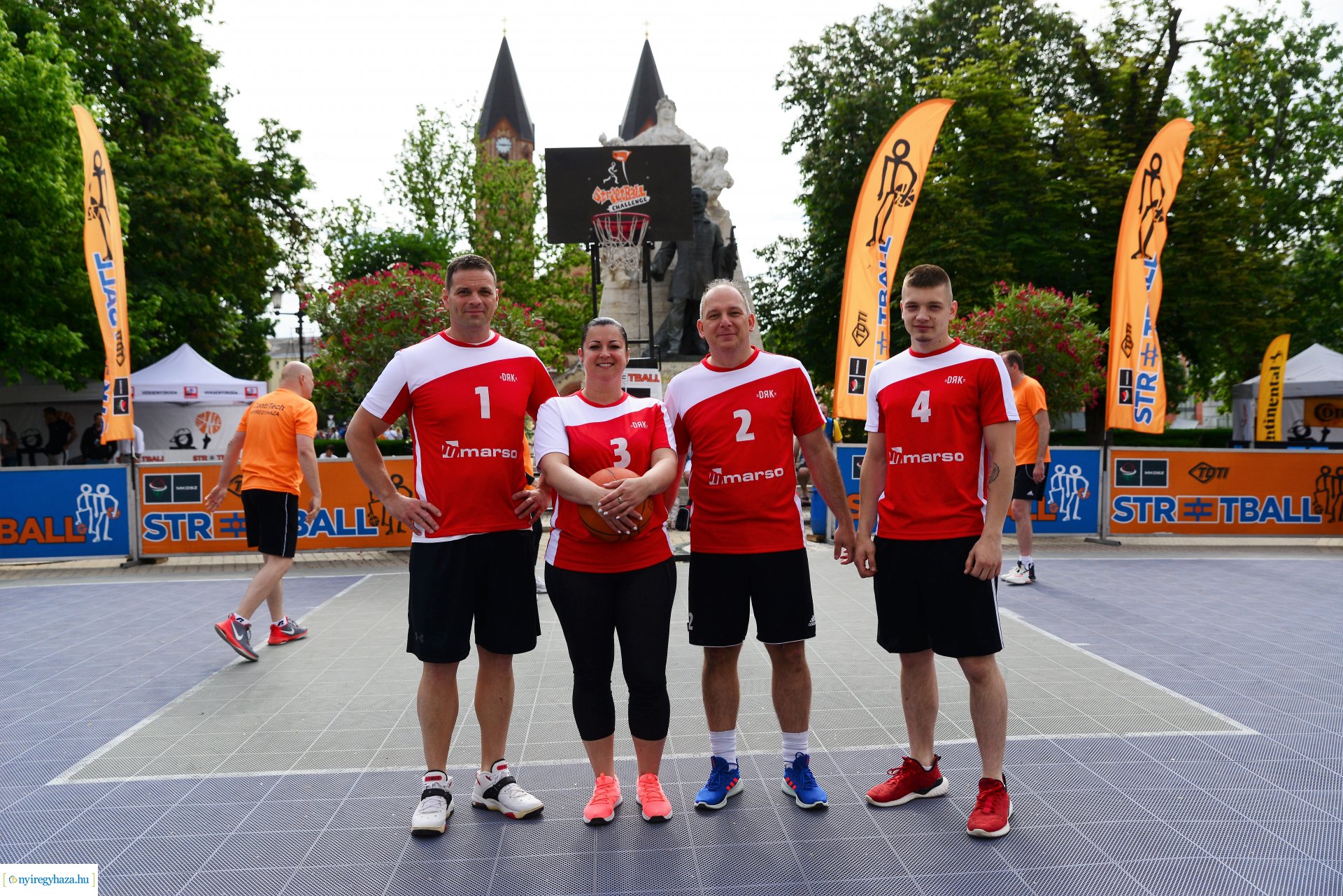 Streetball fesztivál a Kossuth téren 2022. tavasz