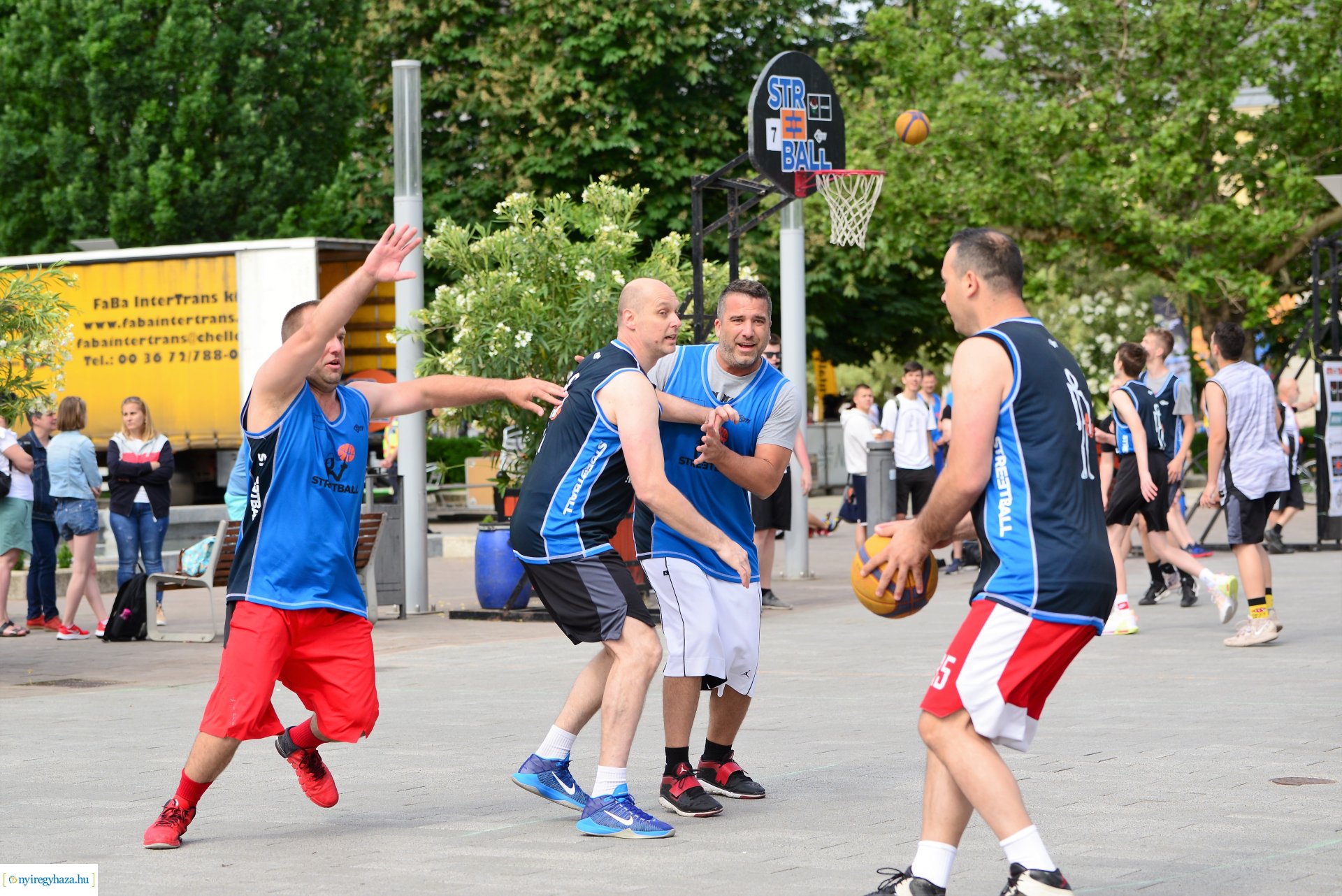 Streetball fesztivál a Kossuth téren 2022. tavasz