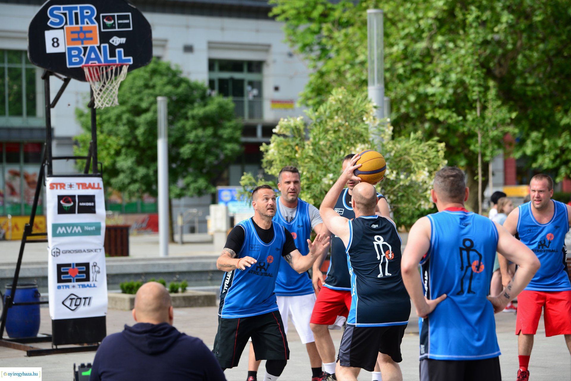 Streetball fesztivál a Kossuth téren 2022. tavasz