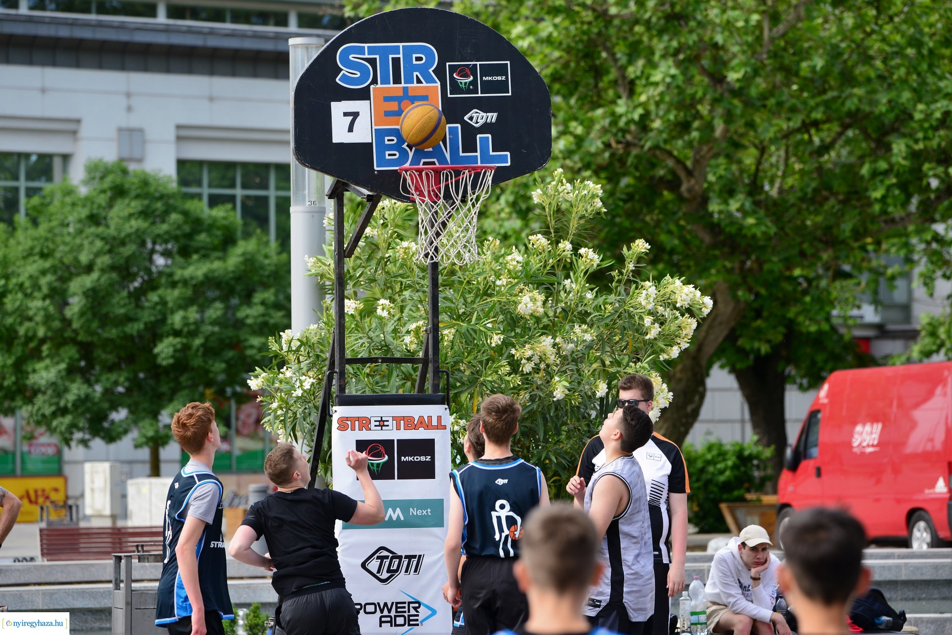 Streetball fesztivál a Kossuth téren 2022. tavasz