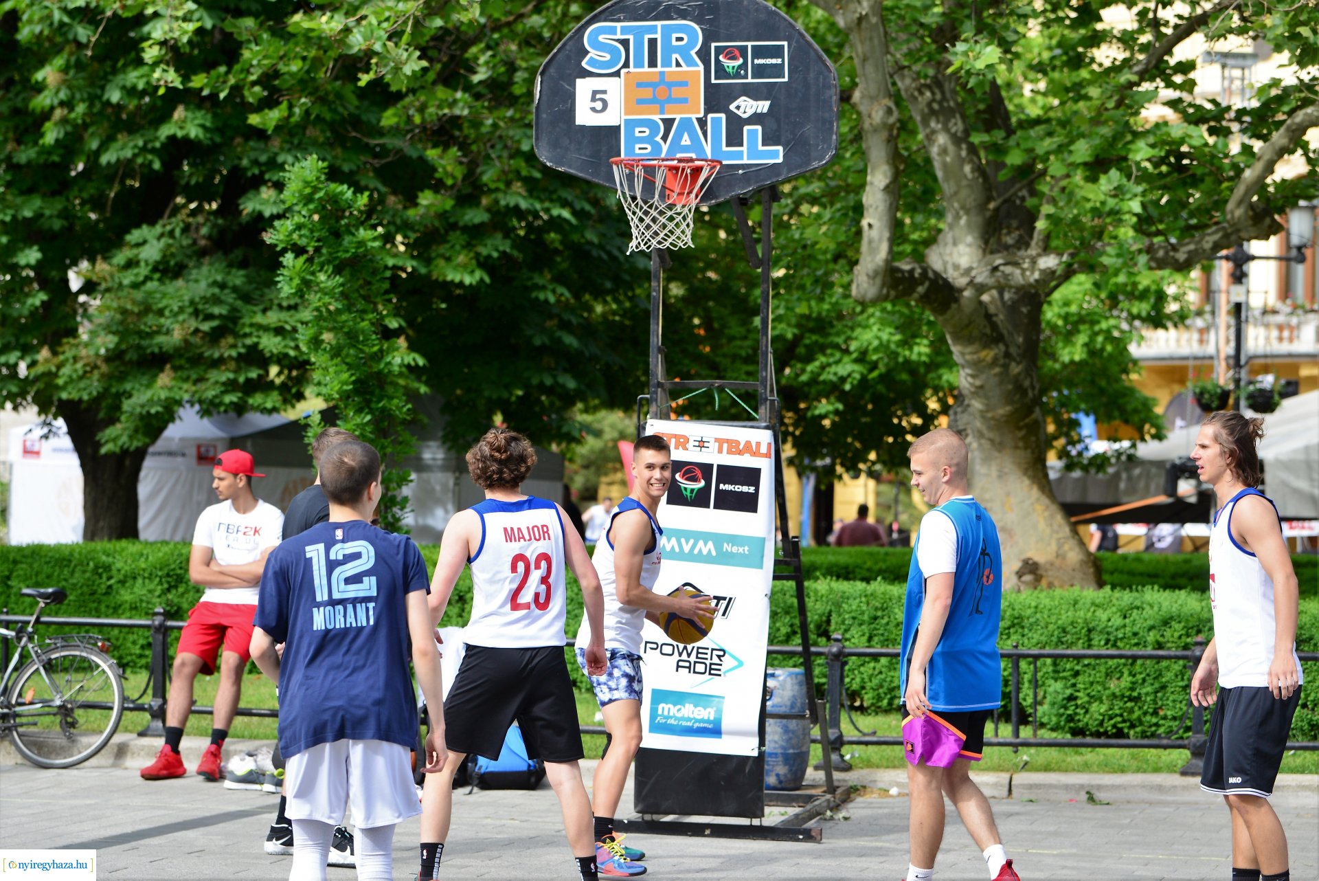 Streetball fesztivál a Kossuth téren 2022. tavasz