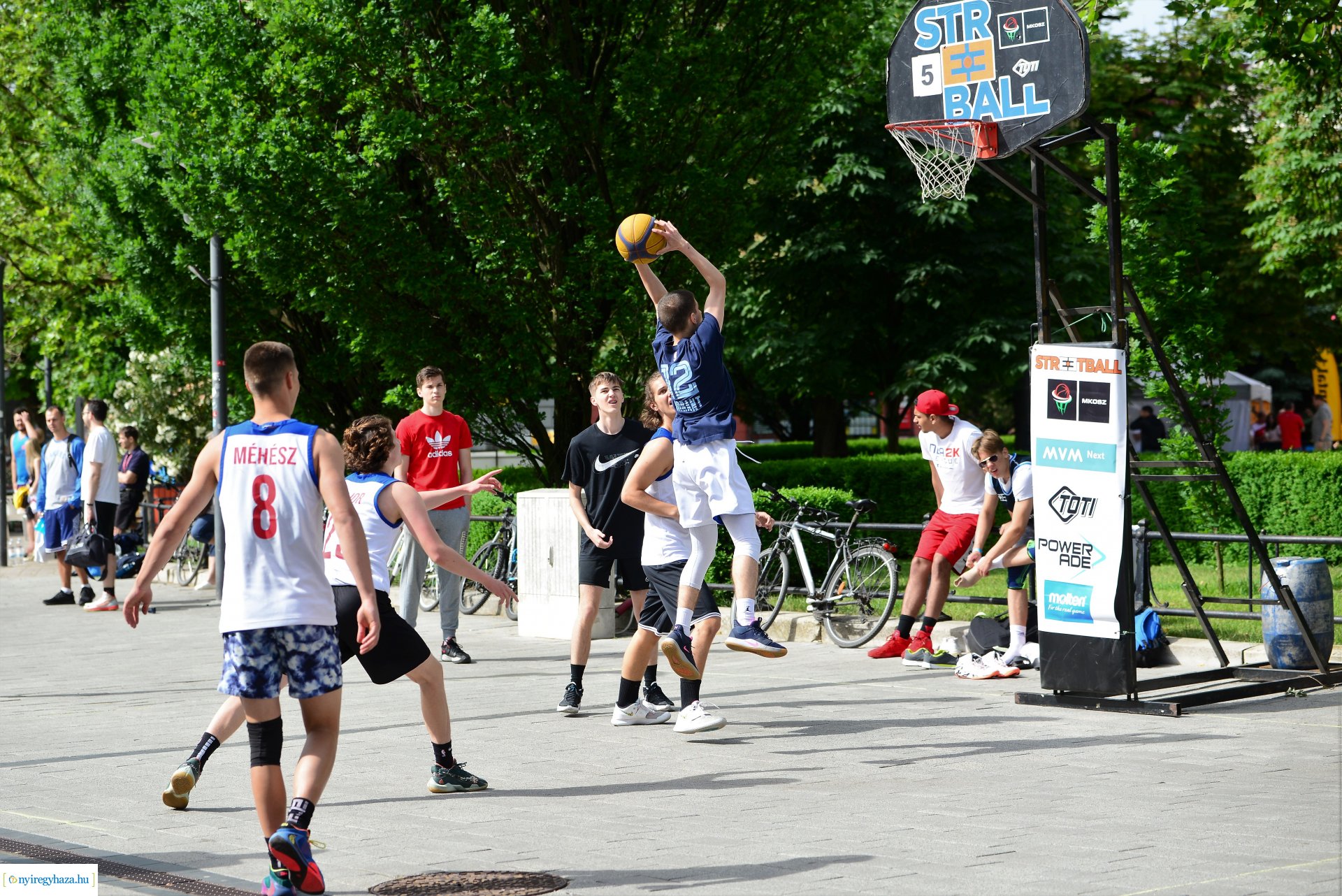 Streetball fesztivál a Kossuth téren 2022. tavasz