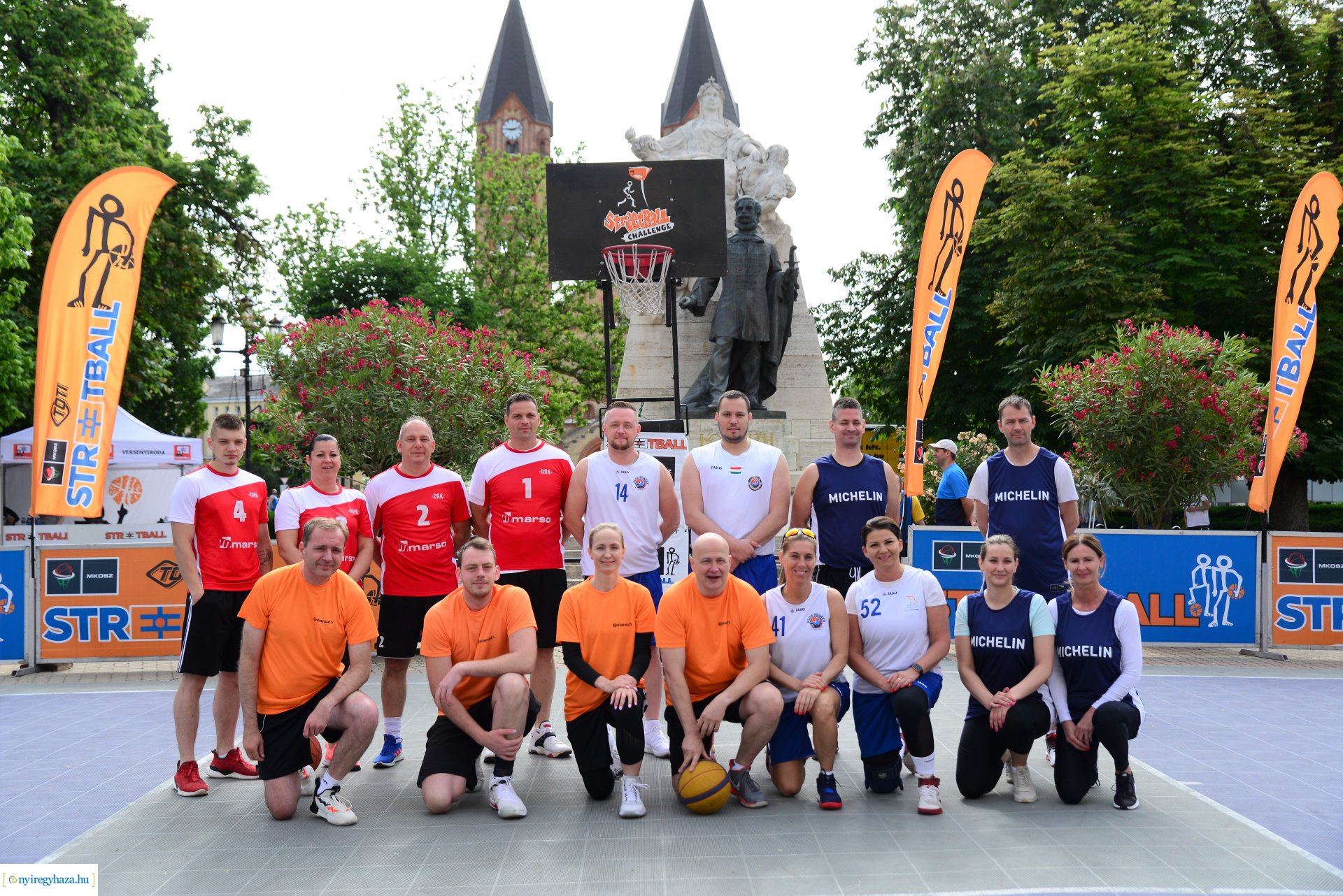 Streetball fesztivál a Kossuth téren 2022. tavasz