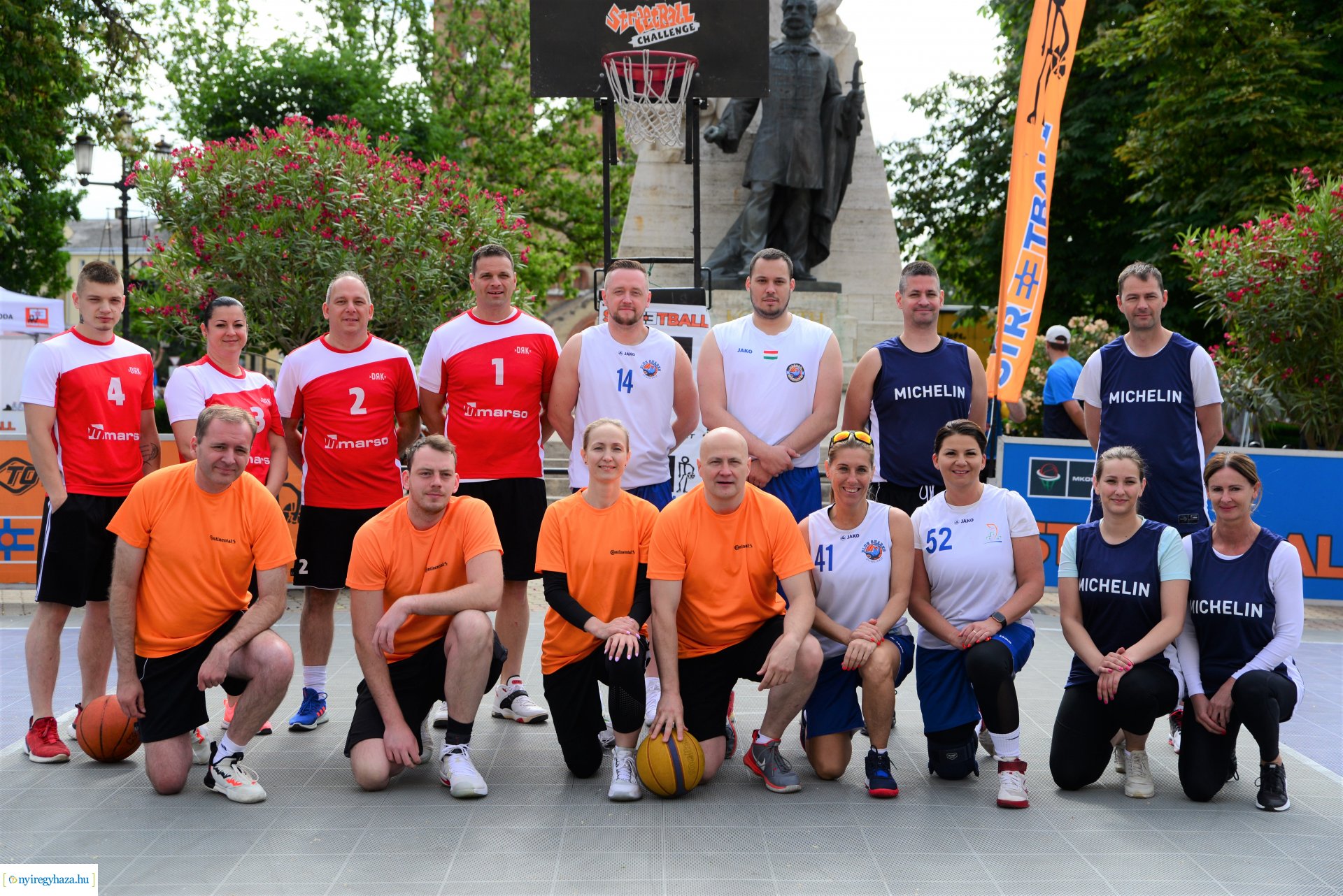 Streetball fesztivál a Kossuth téren 2022. tavasz