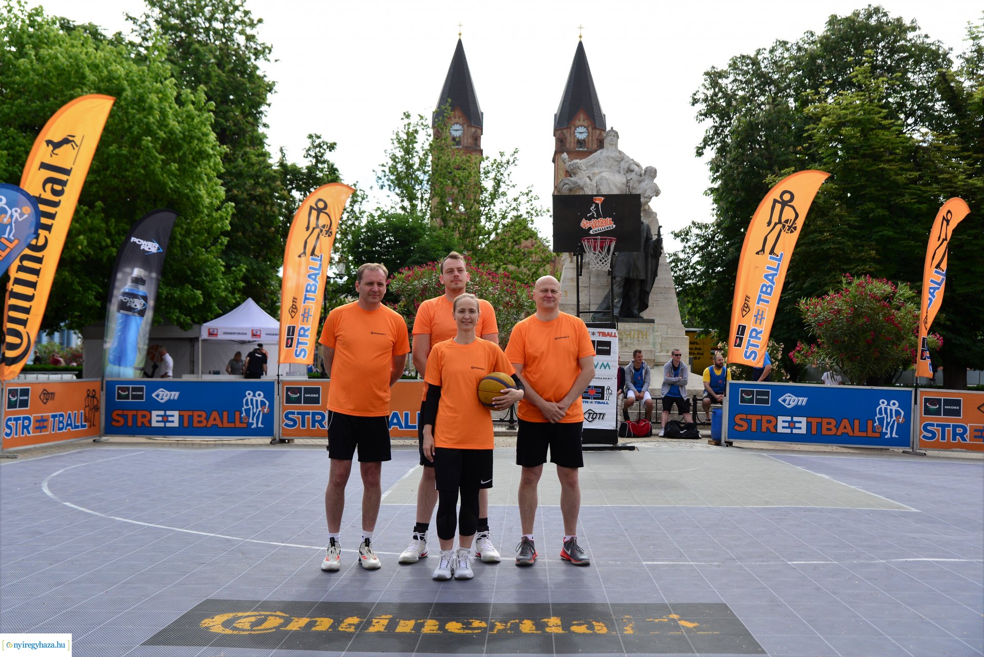 Streetball fesztivál a Kossuth téren 2022. tavasz