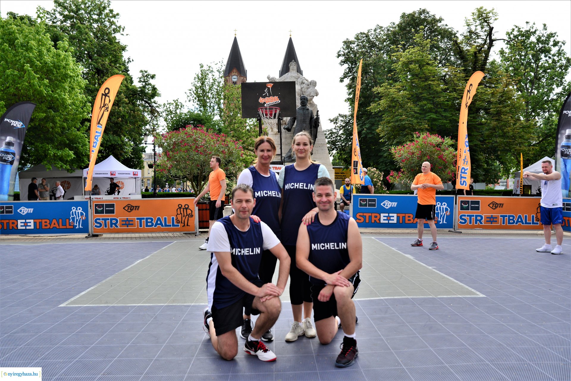 Streetball fesztivál a Kossuth téren 2022. tavasz