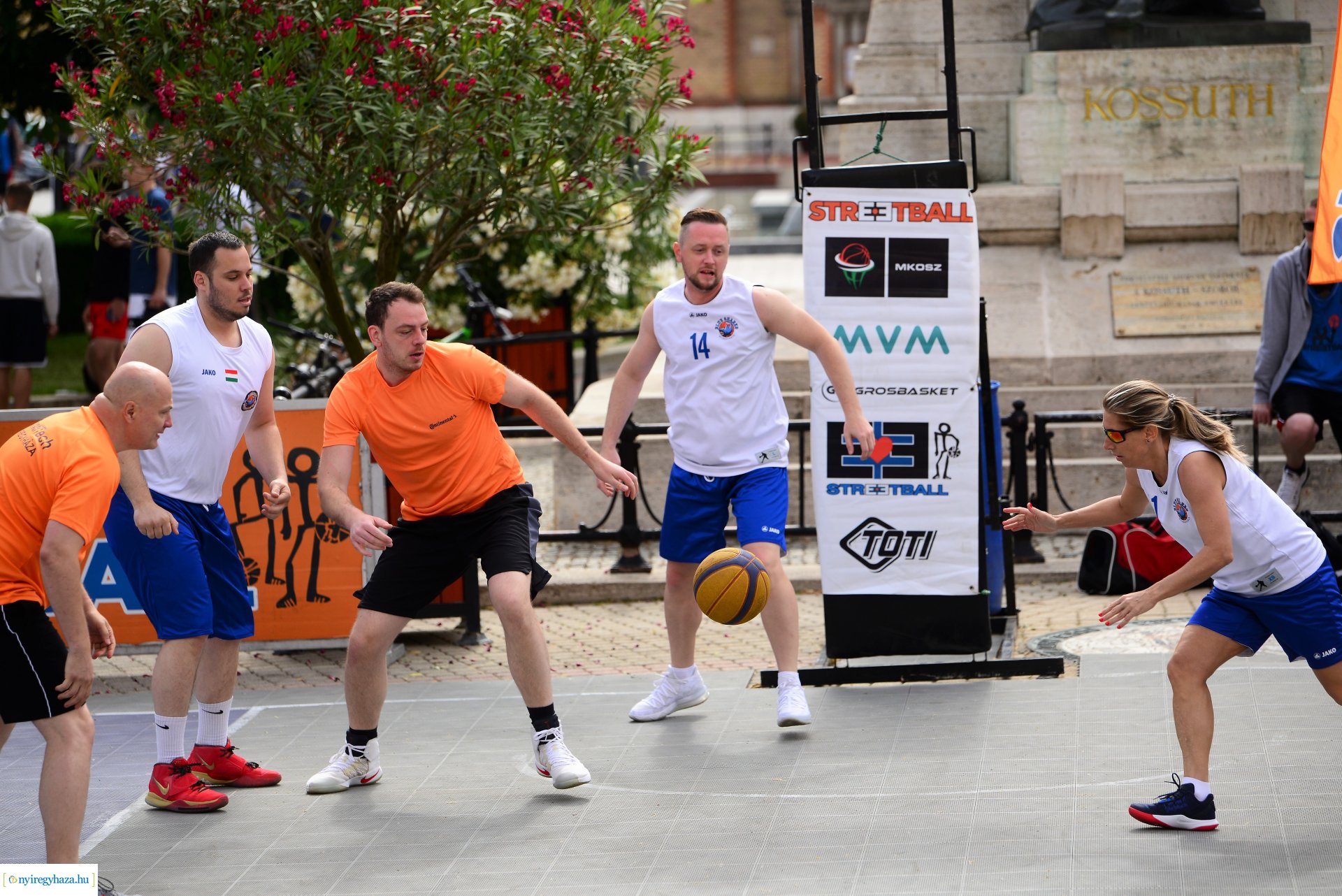 Streetball fesztivál a Kossuth téren 2022. tavasz