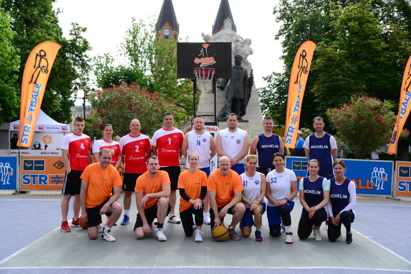 Streetball fesztivál a Kossuth téren 2022. tavasz