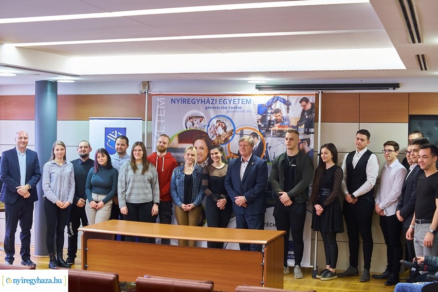 Stumpf István előadása az egyetemen