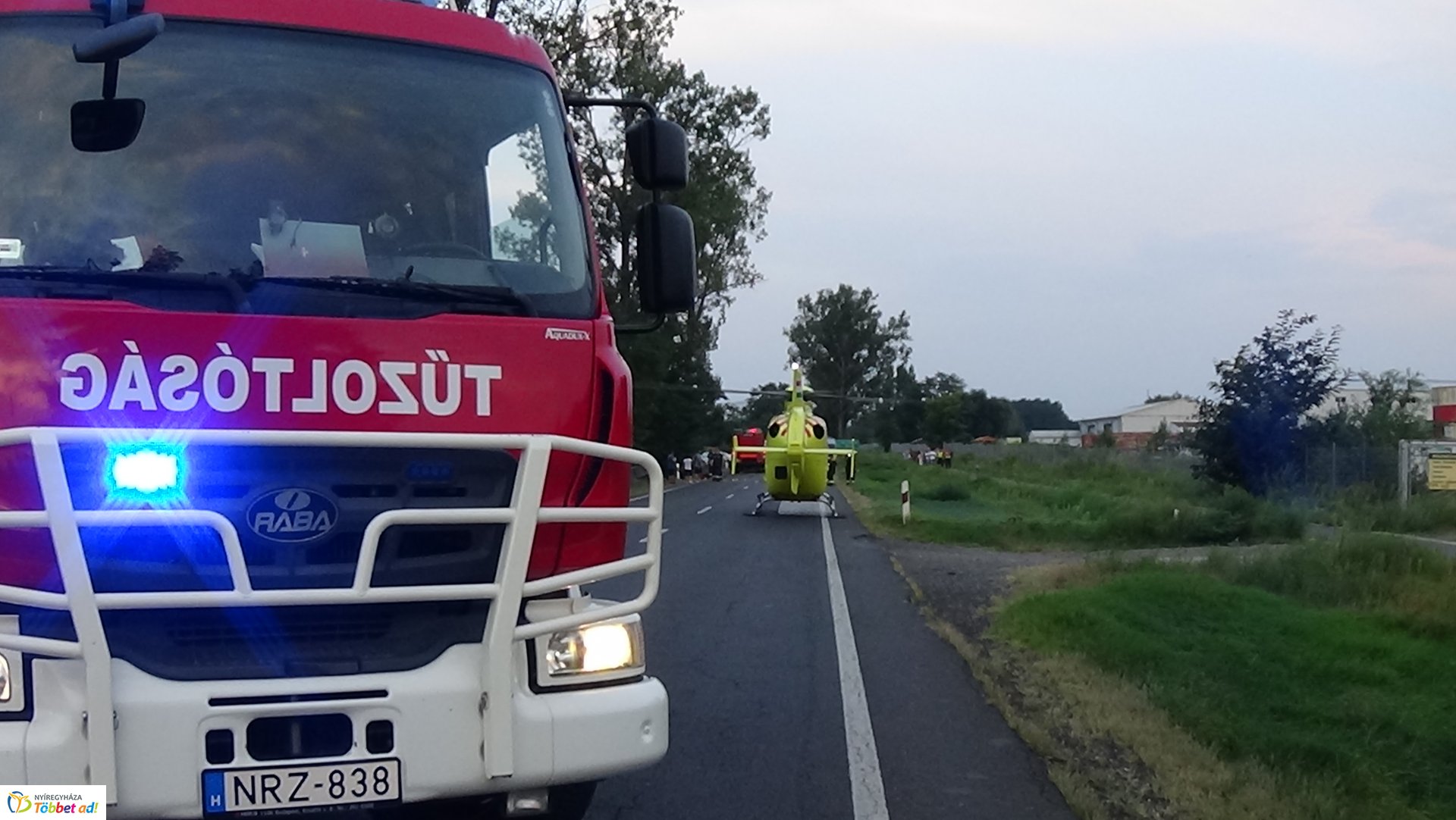 Súlyos baleset a 38-as főútvonalon