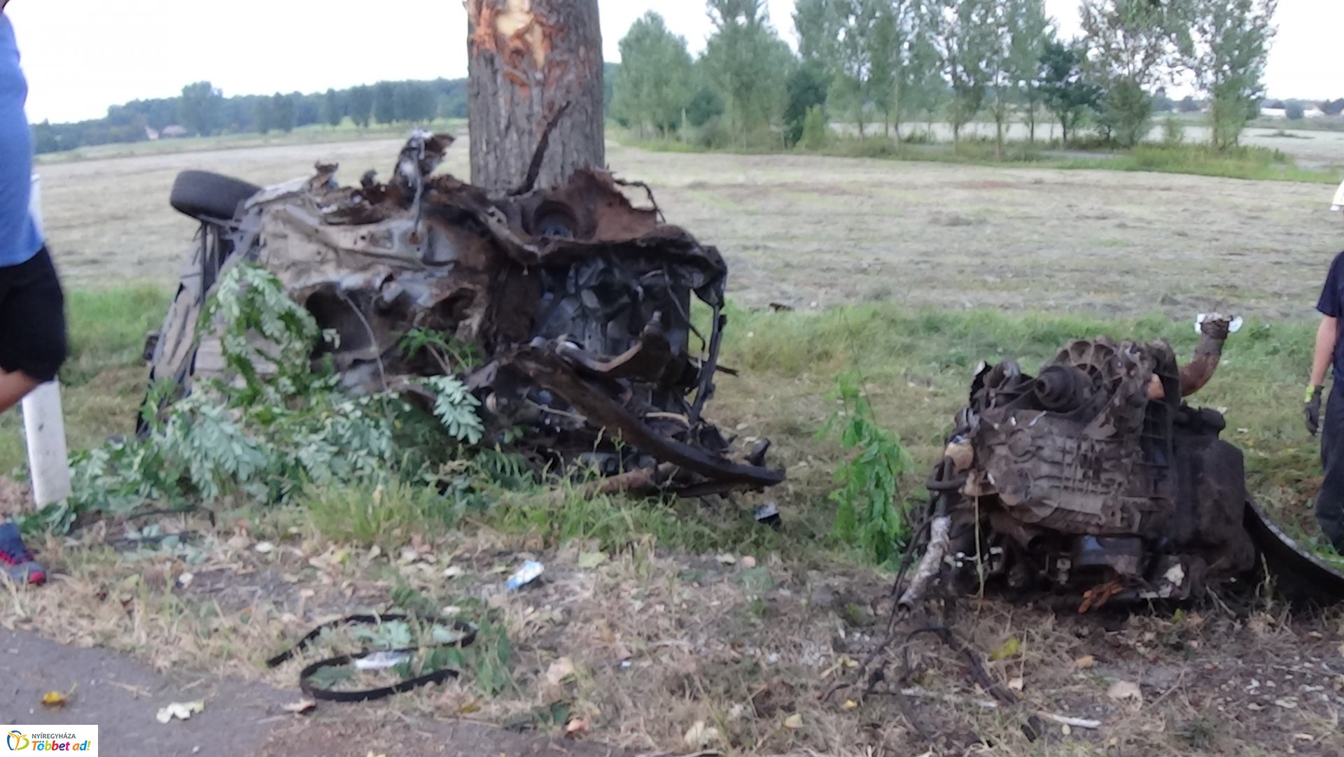 Súlyos baleset a 38-as főútvonalon