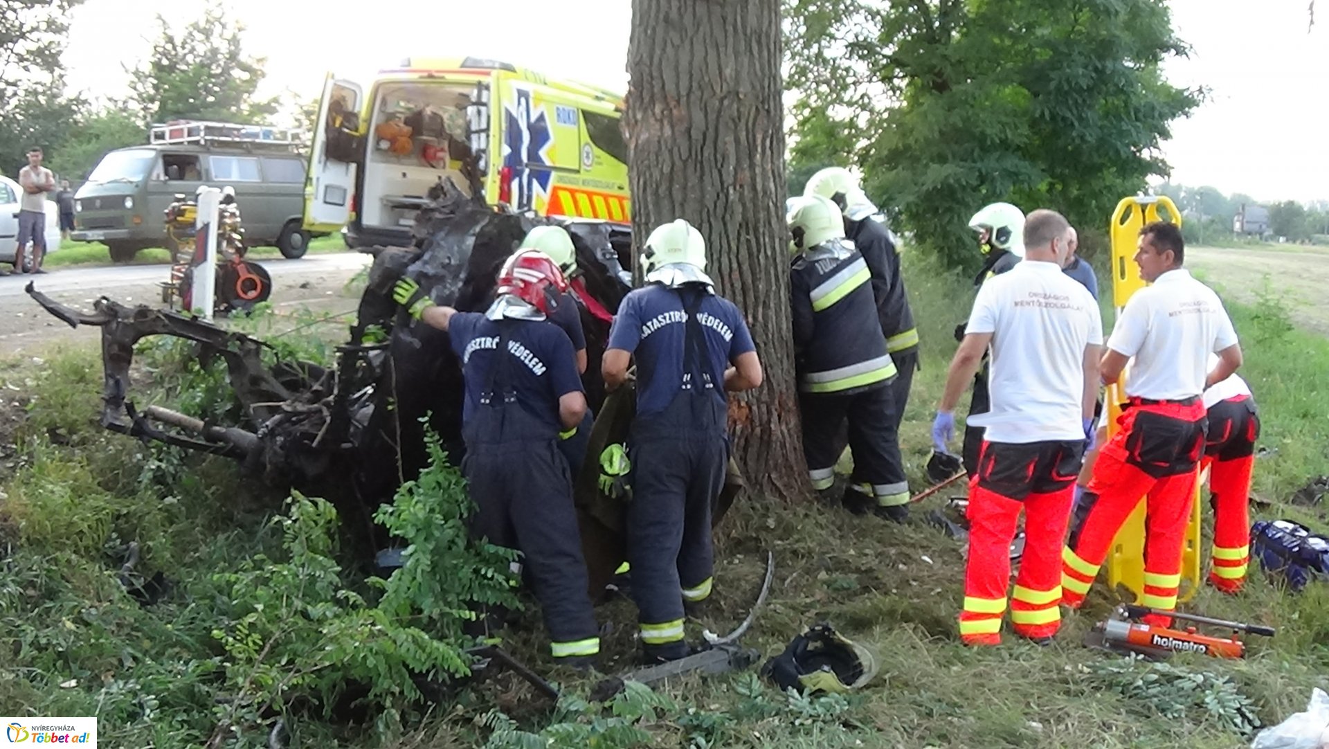 Súlyos baleset a 38-as főútvonalon