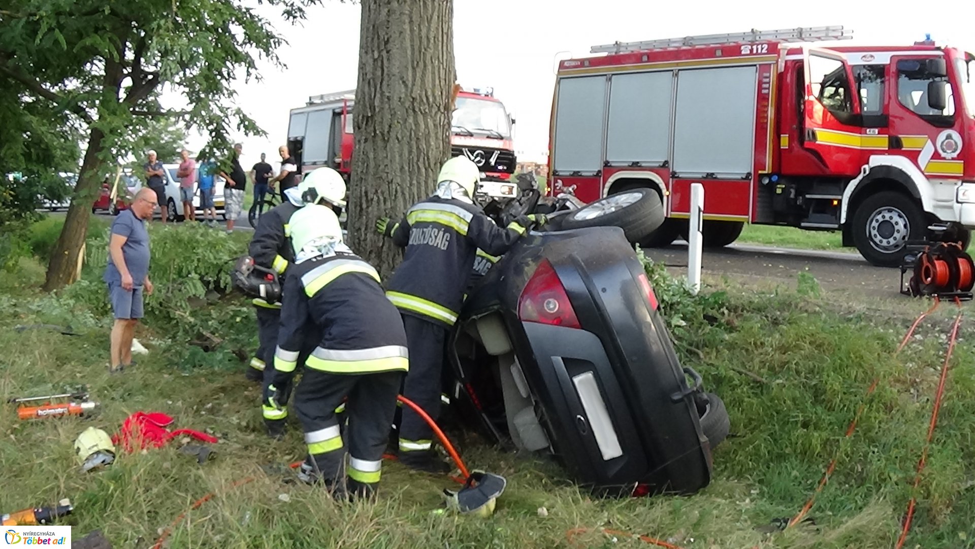 Súlyos baleset a 38-as főútvonalon