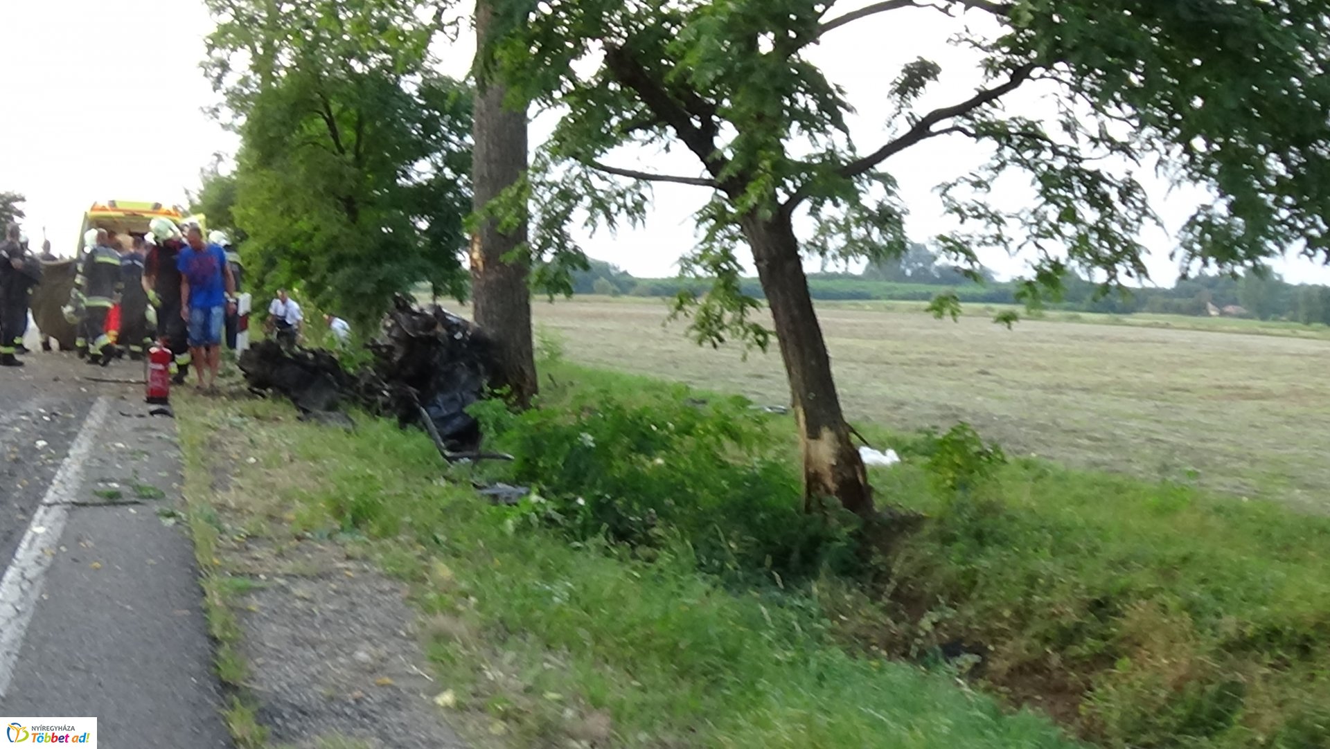 Súlyos baleset a 38-as főútvonalon