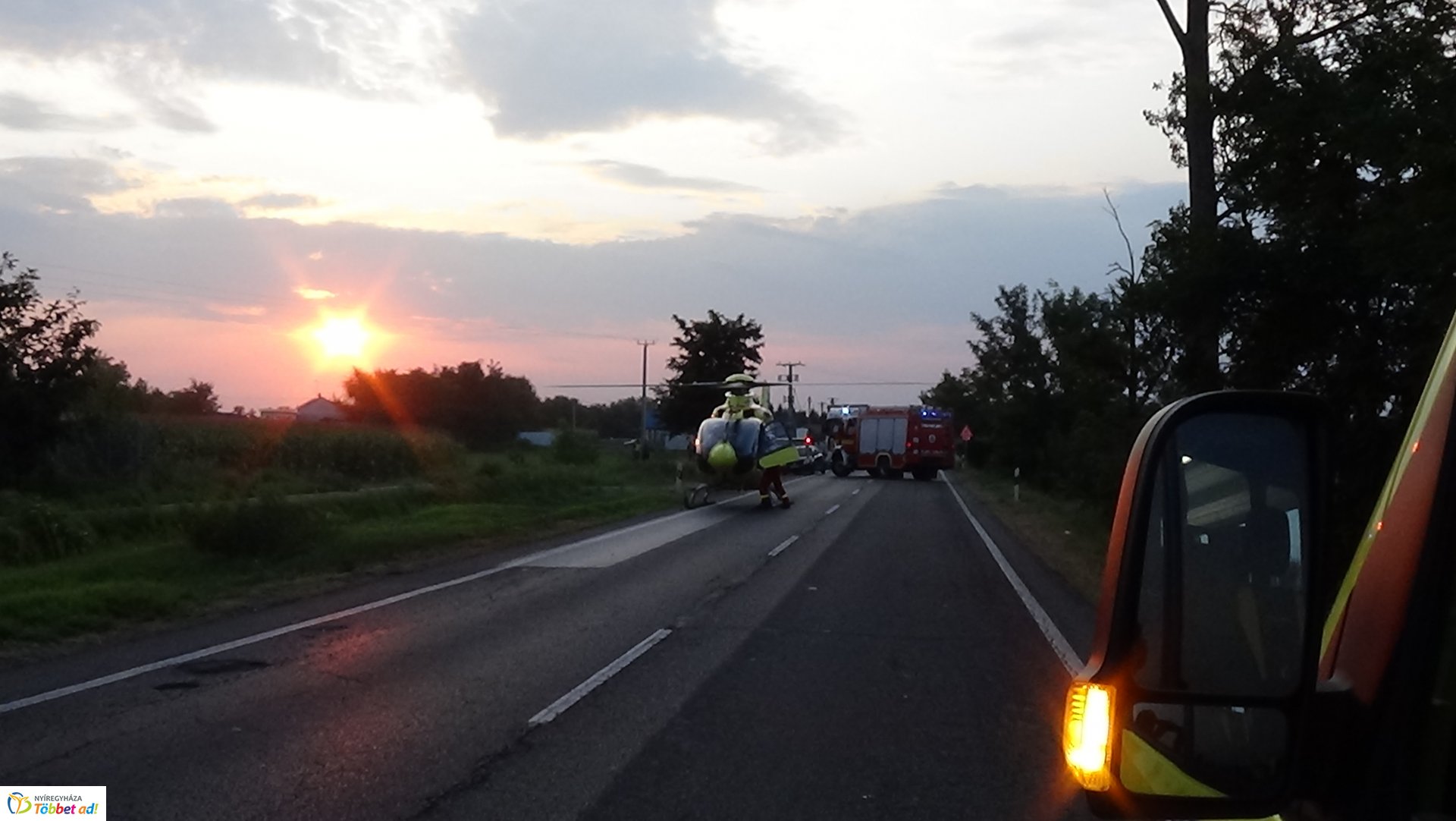 Súlyos baleset a 38-as főútvonalon