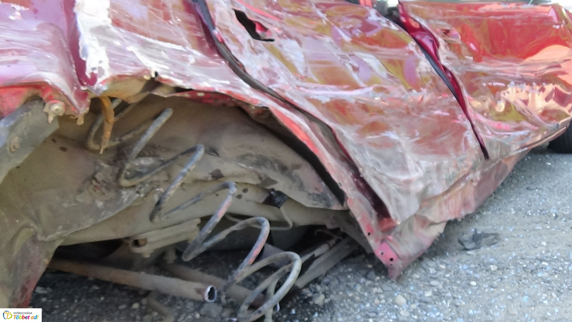 Súlyos baleset Alsóbadúrnál