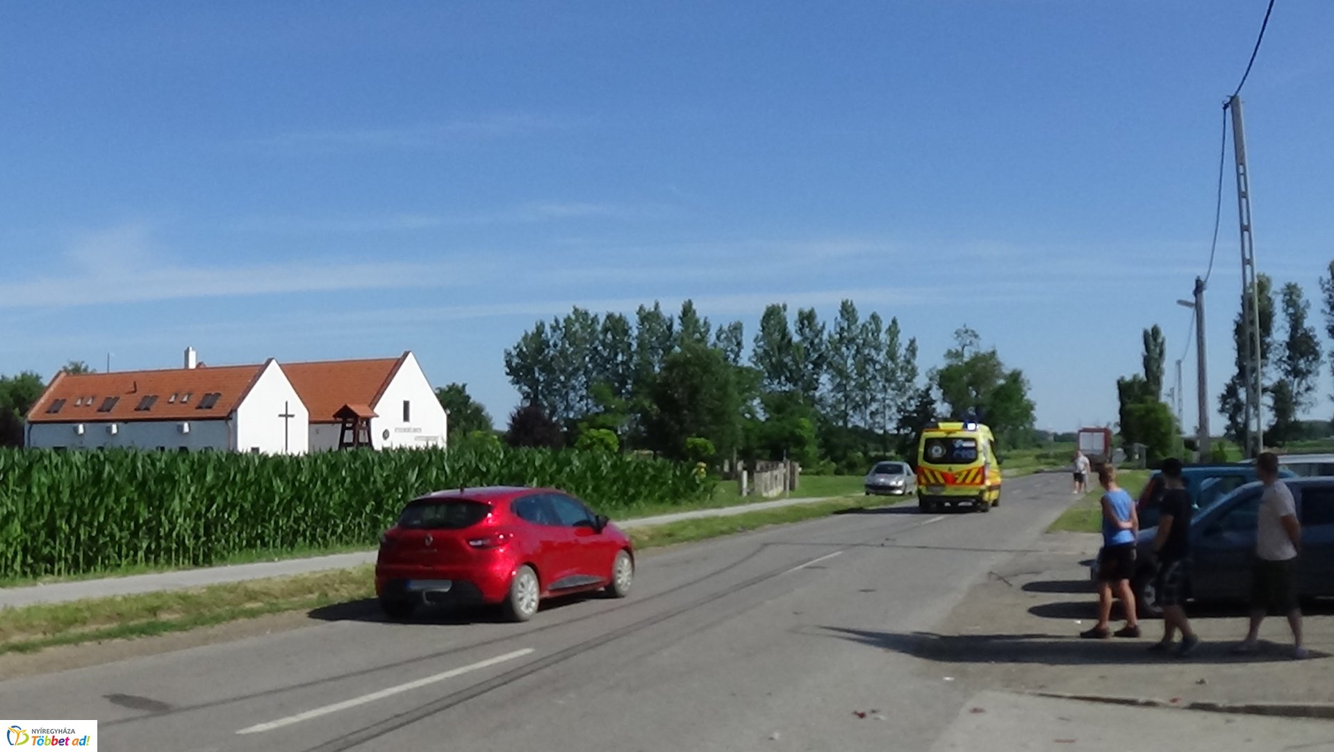 Súlyos baleset Alsóbadúrnál