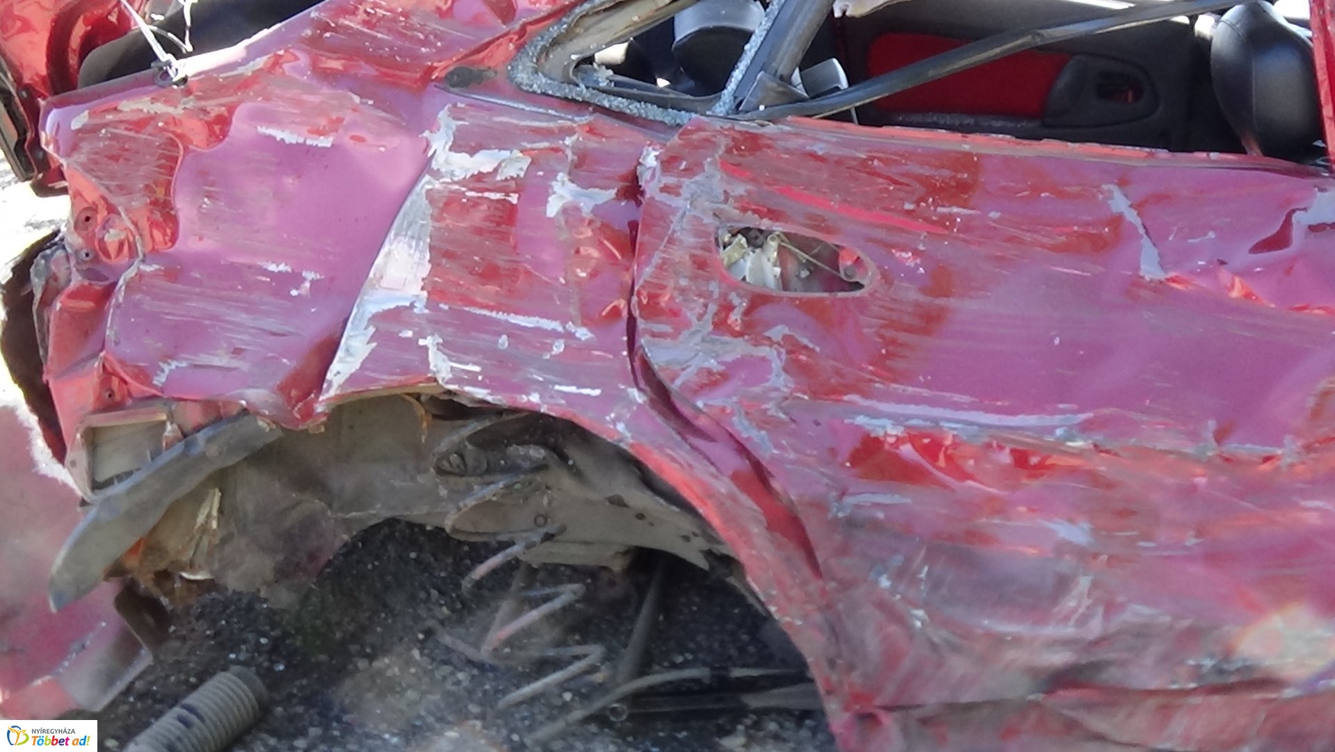 Súlyos baleset Alsóbadúrnál