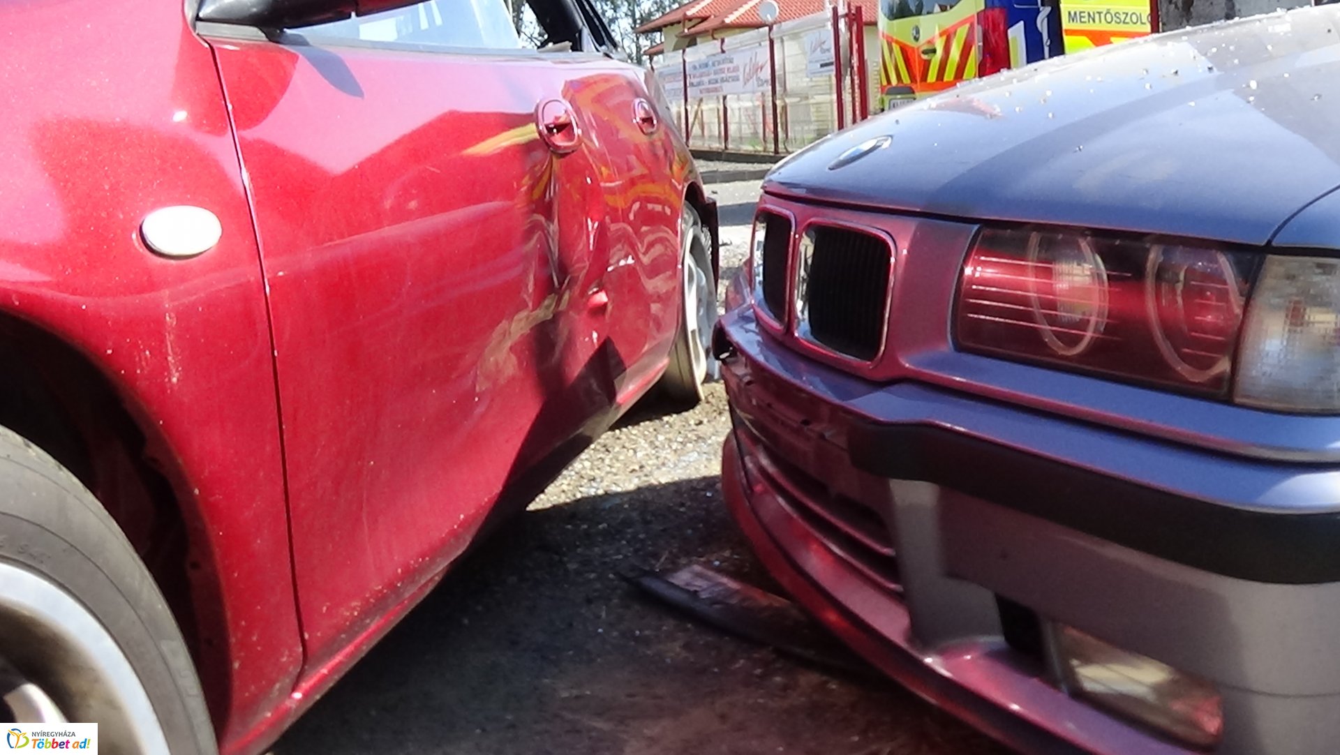 Súlyos baleset Alsóbadúrnál