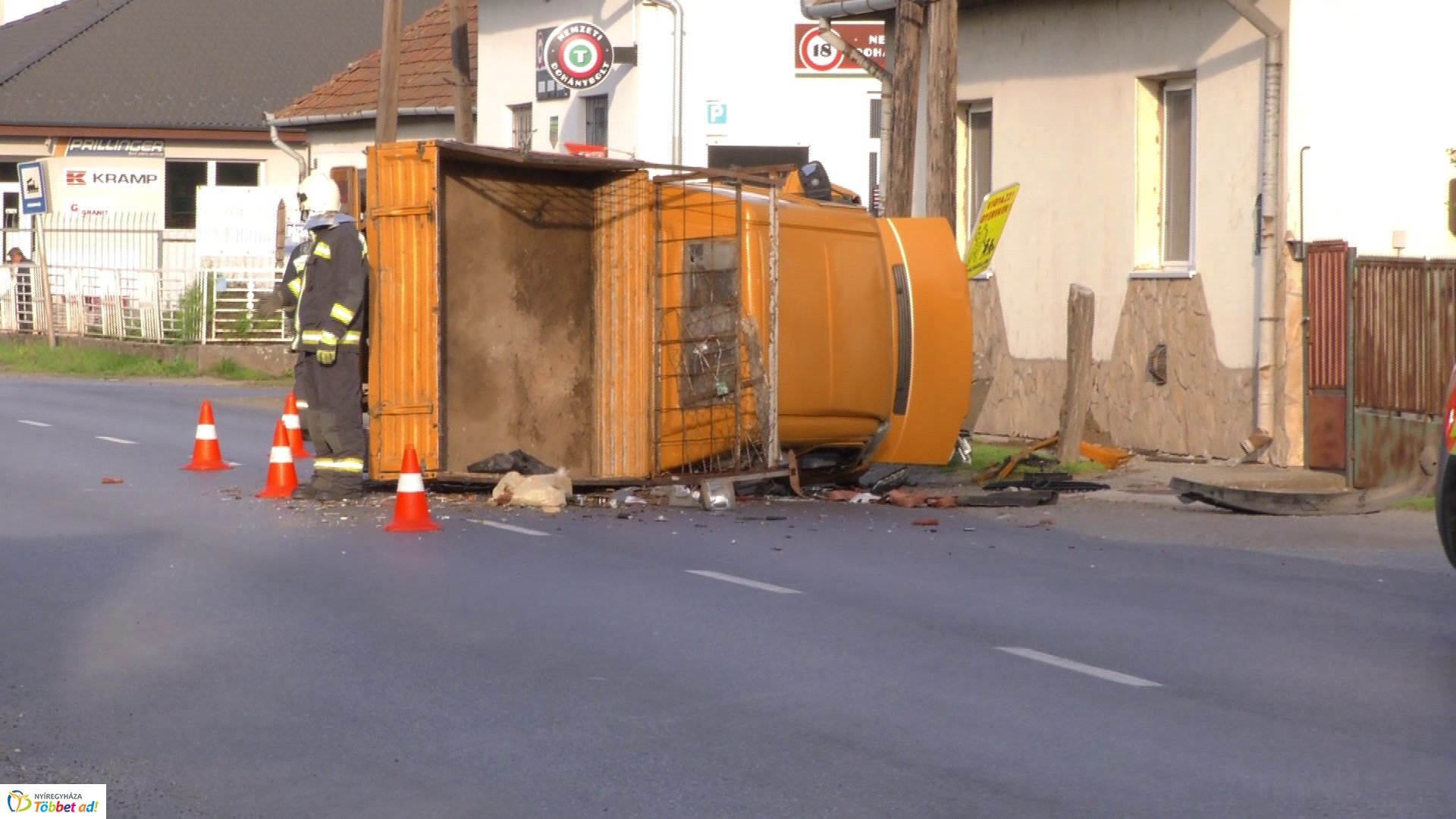 Súlyos baleset Kállósemjénben