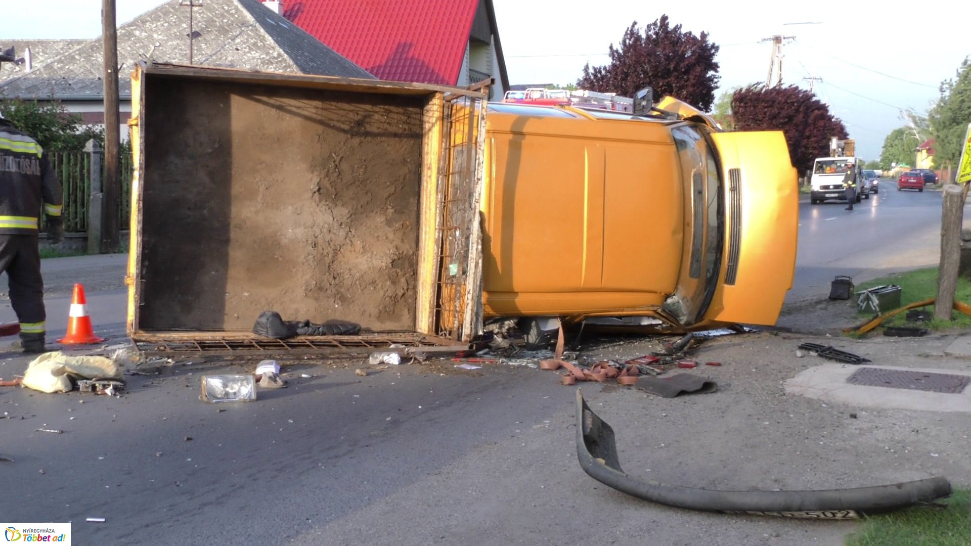 Súlyos baleset Kállósemjénben