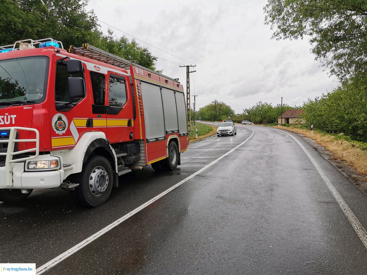 Súlyos baleset Nyíregyháza és Nagycserkesz között