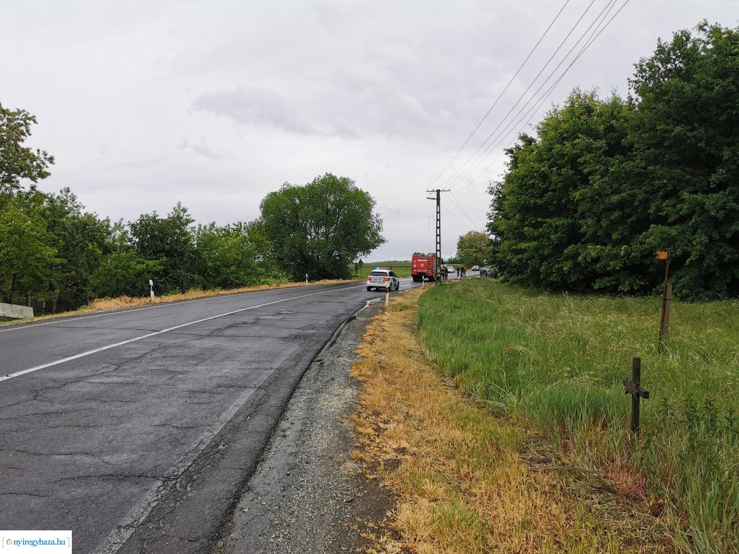 Súlyos baleset Nyíregyháza és Nagycserkesz között