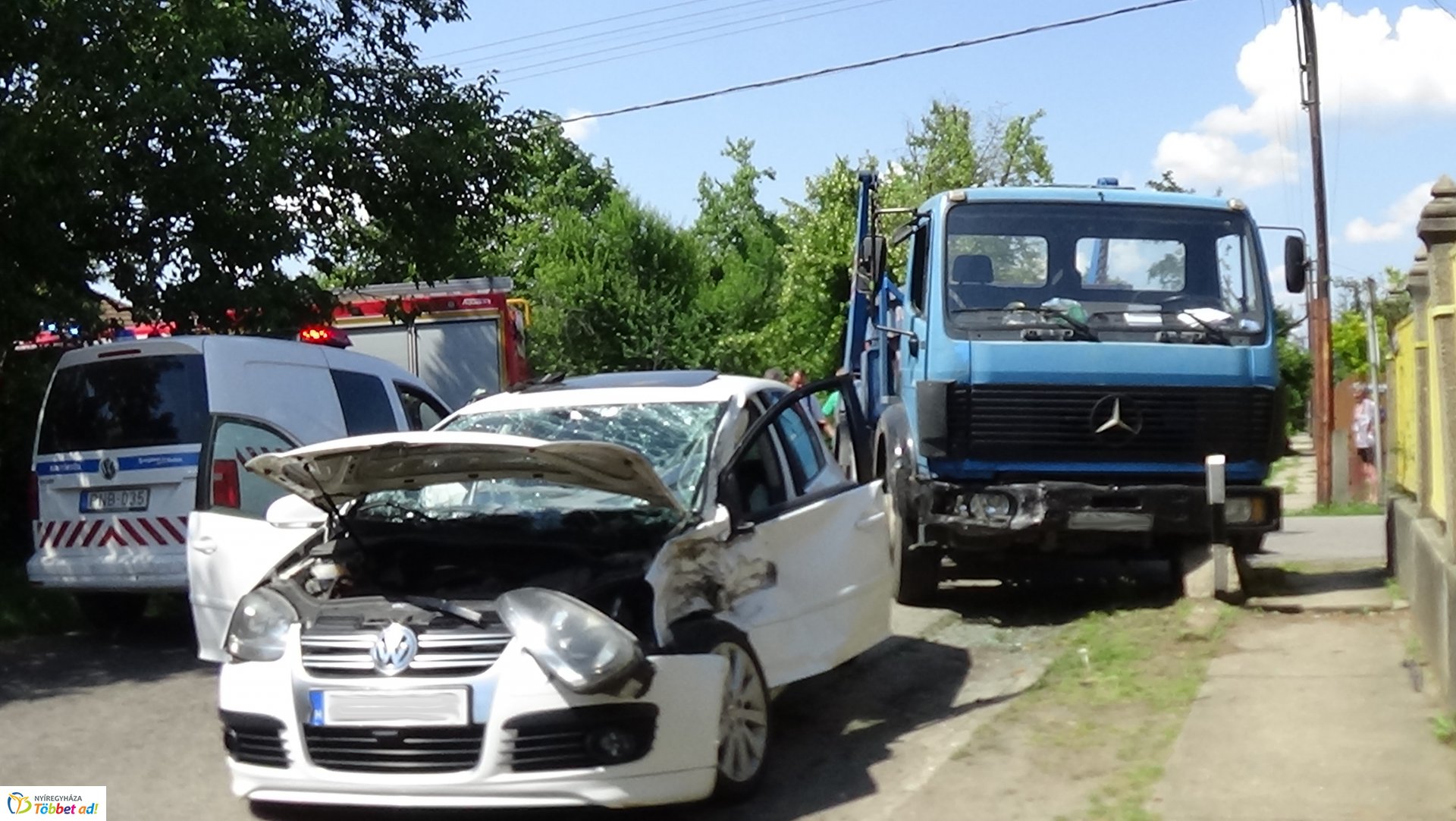 Súlyos baleset történt a Bukarest utcában