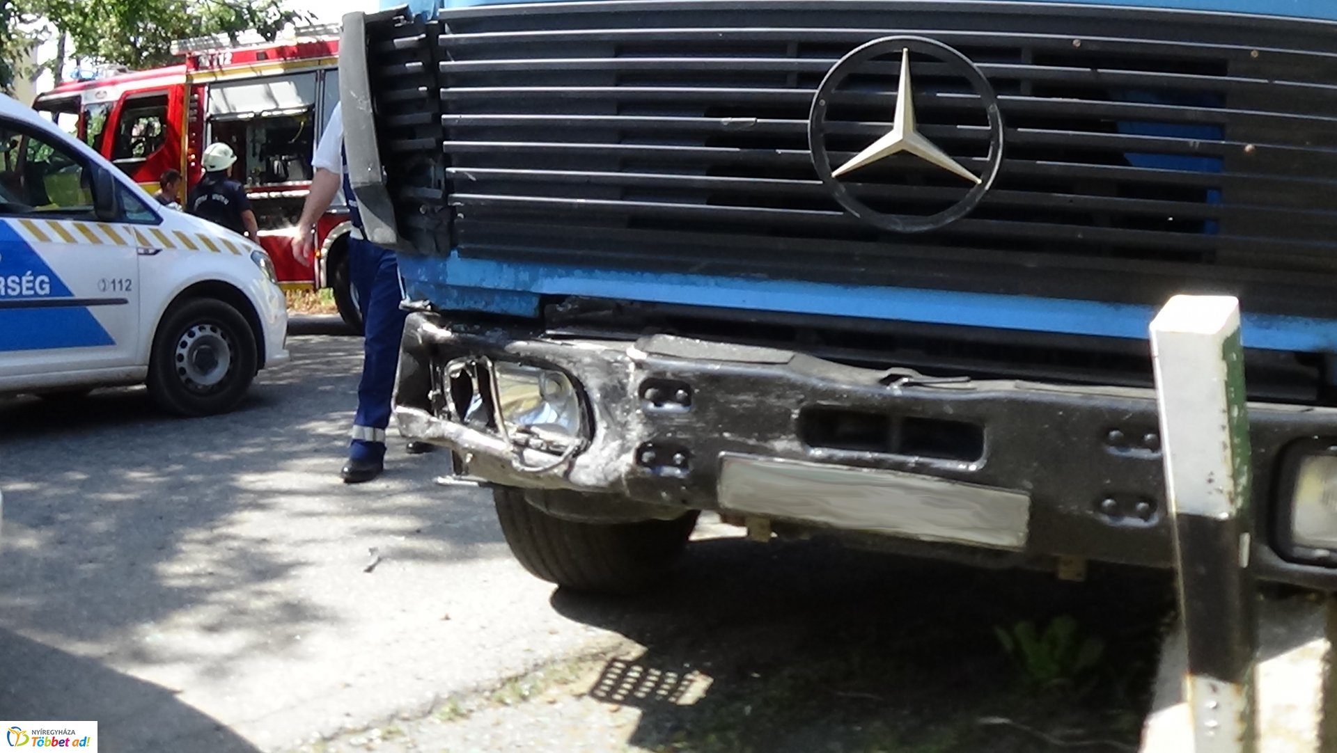 Súlyos baleset történt a Bukarest utcában