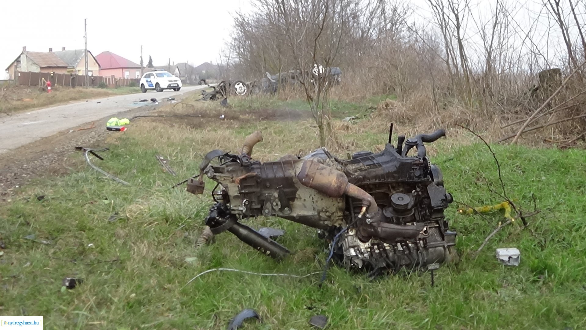 Súlyos baleset történt Geszteréd belterületén