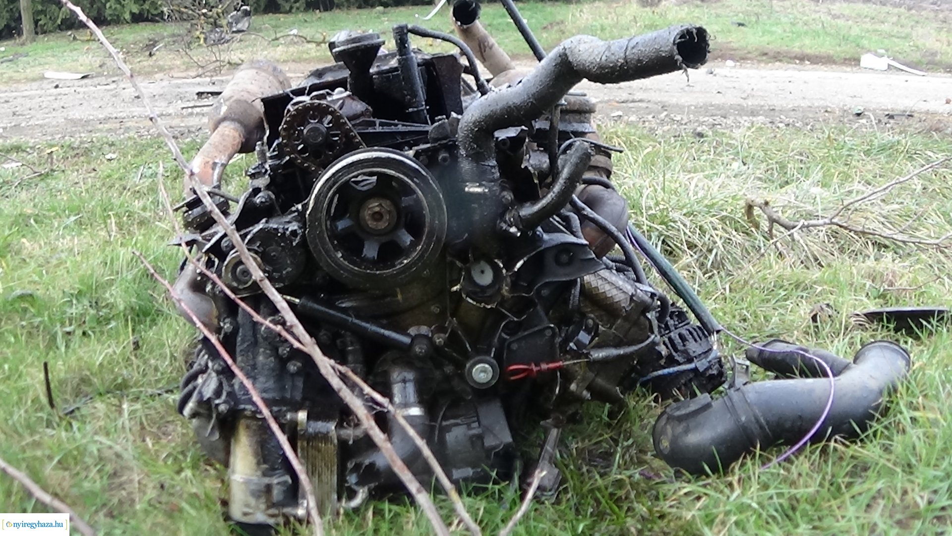 Súlyos baleset történt Geszteréd belterületén