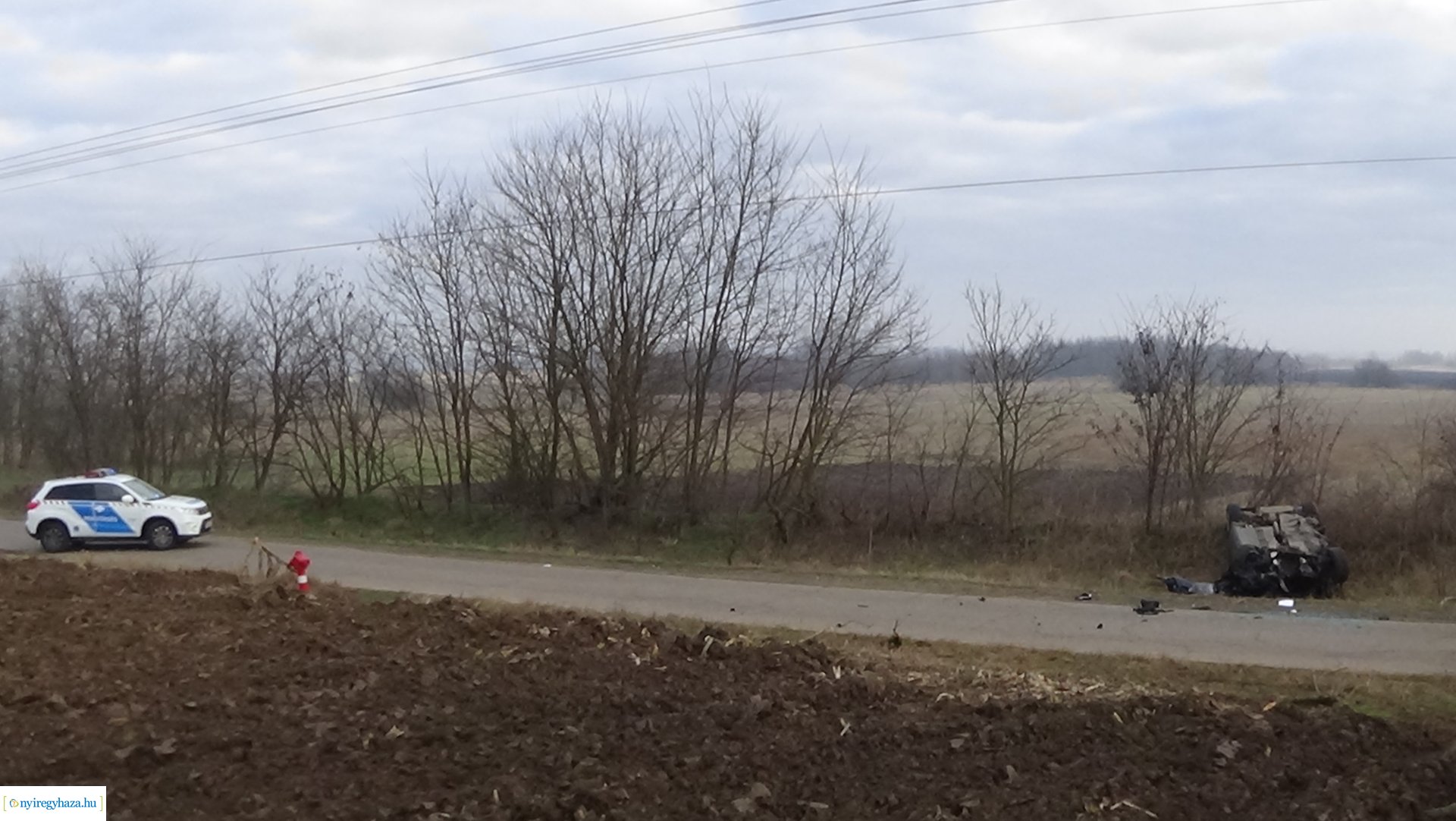 Súlyos baleset történt Geszteréd belterületén