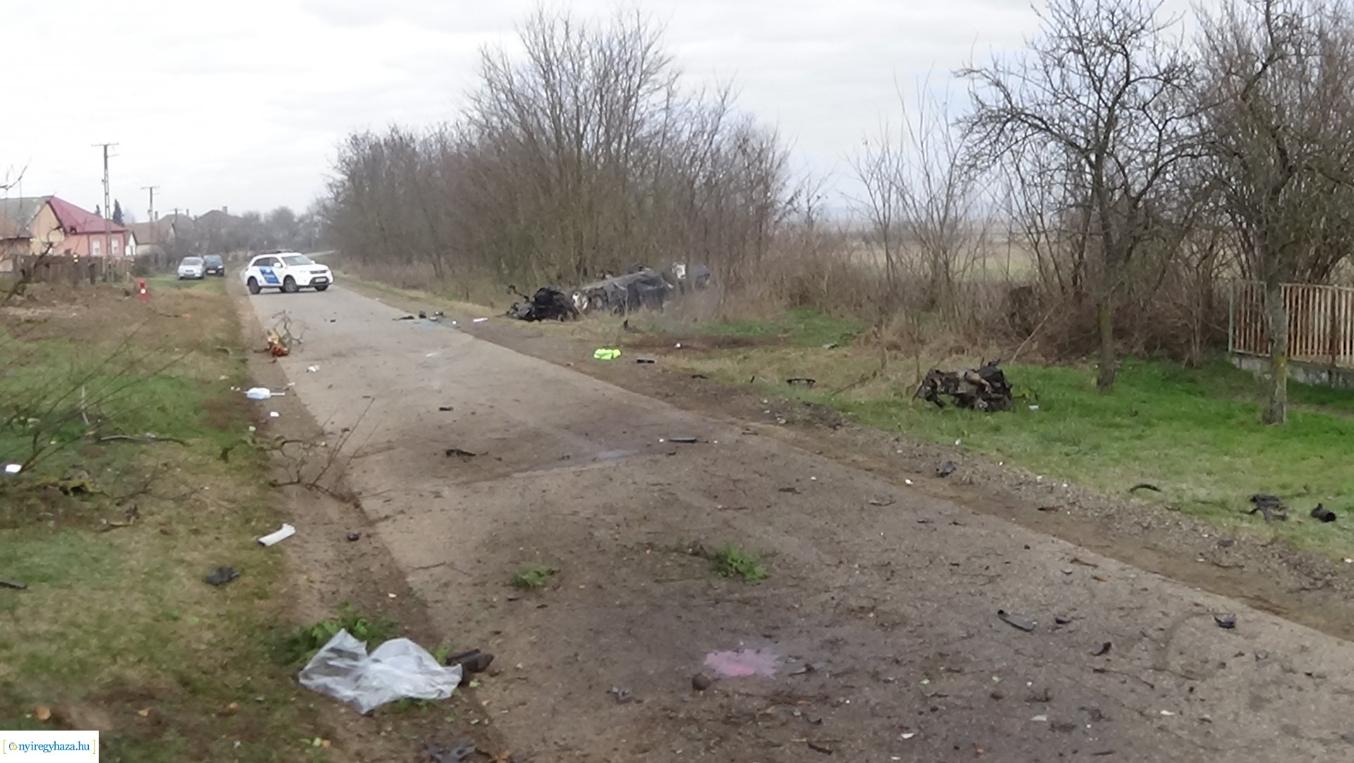 Súlyos baleset történt Geszteréd belterületén