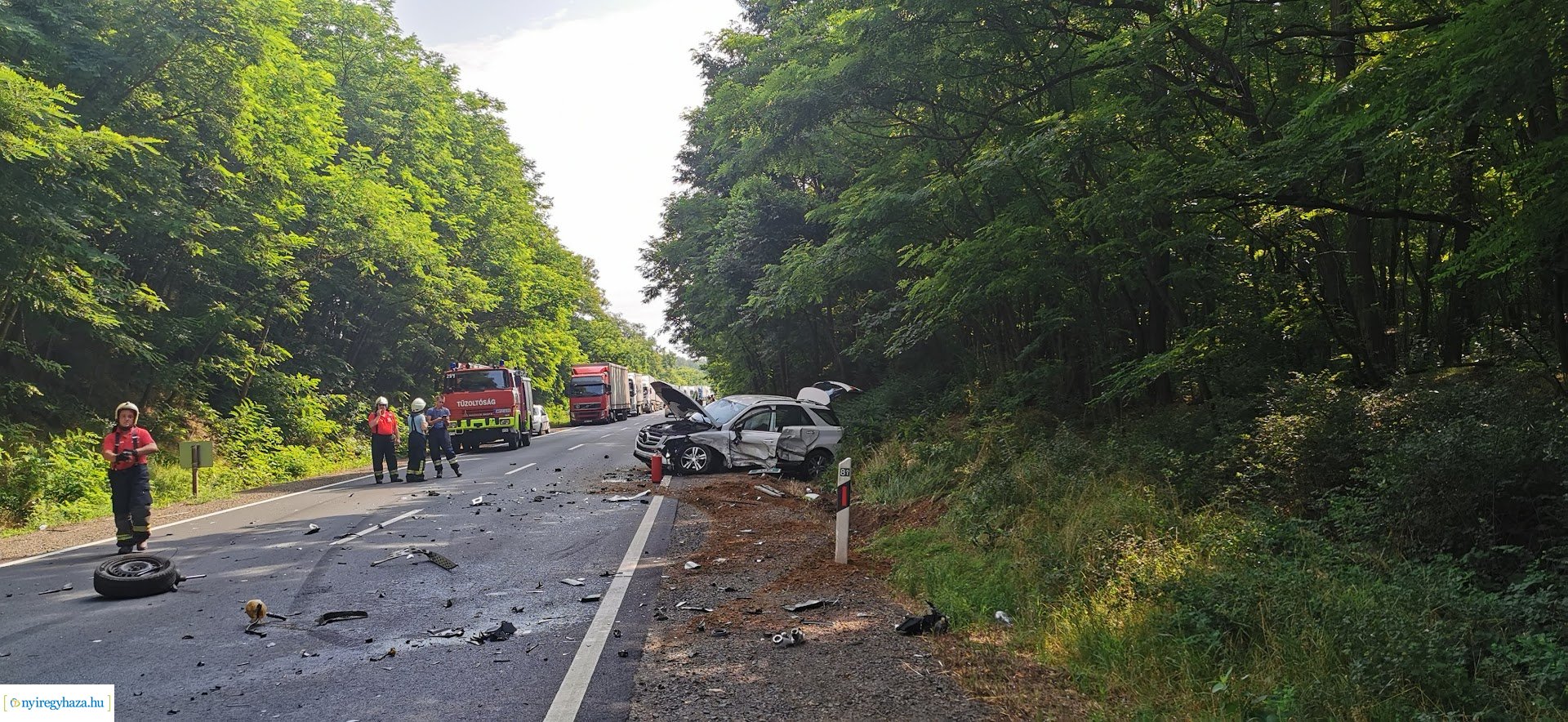 Súlyos baleset történt Székely külterületén