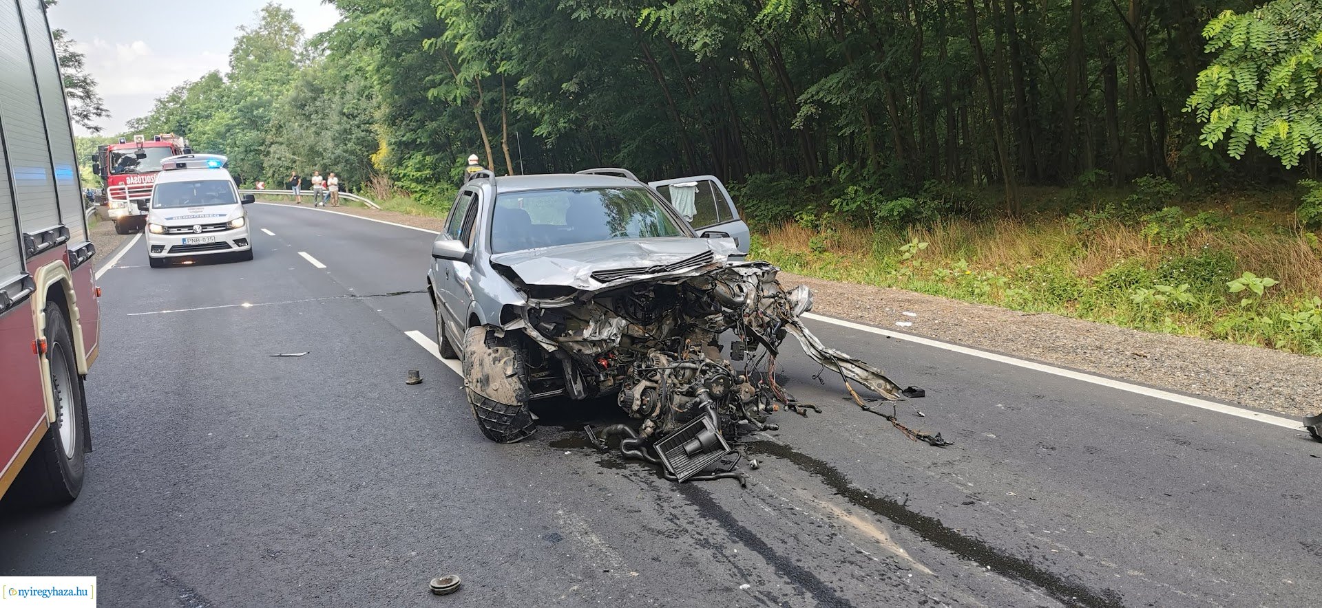 Súlyos baleset történt Székely külterületén
