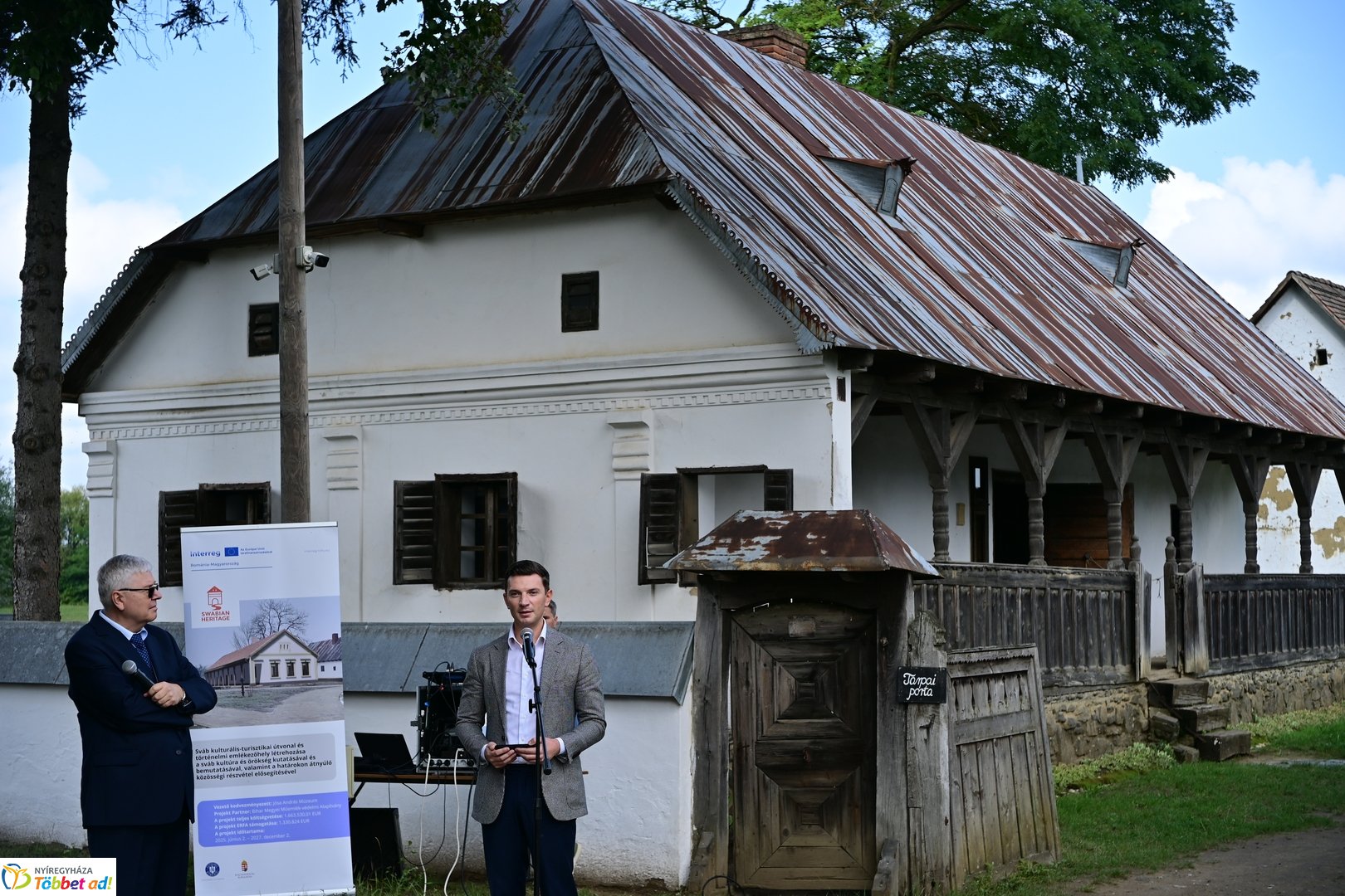 Sváb porta projekt megnyitó a múzeumfaluban 2025