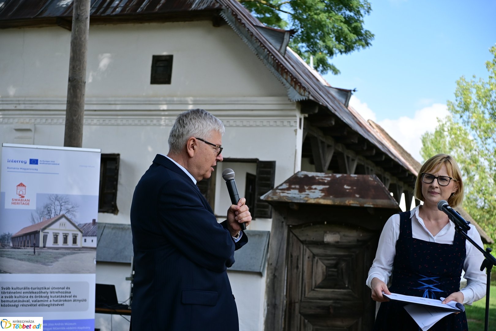 Sváb porta projekt megnyitó a múzeumfaluban 2025