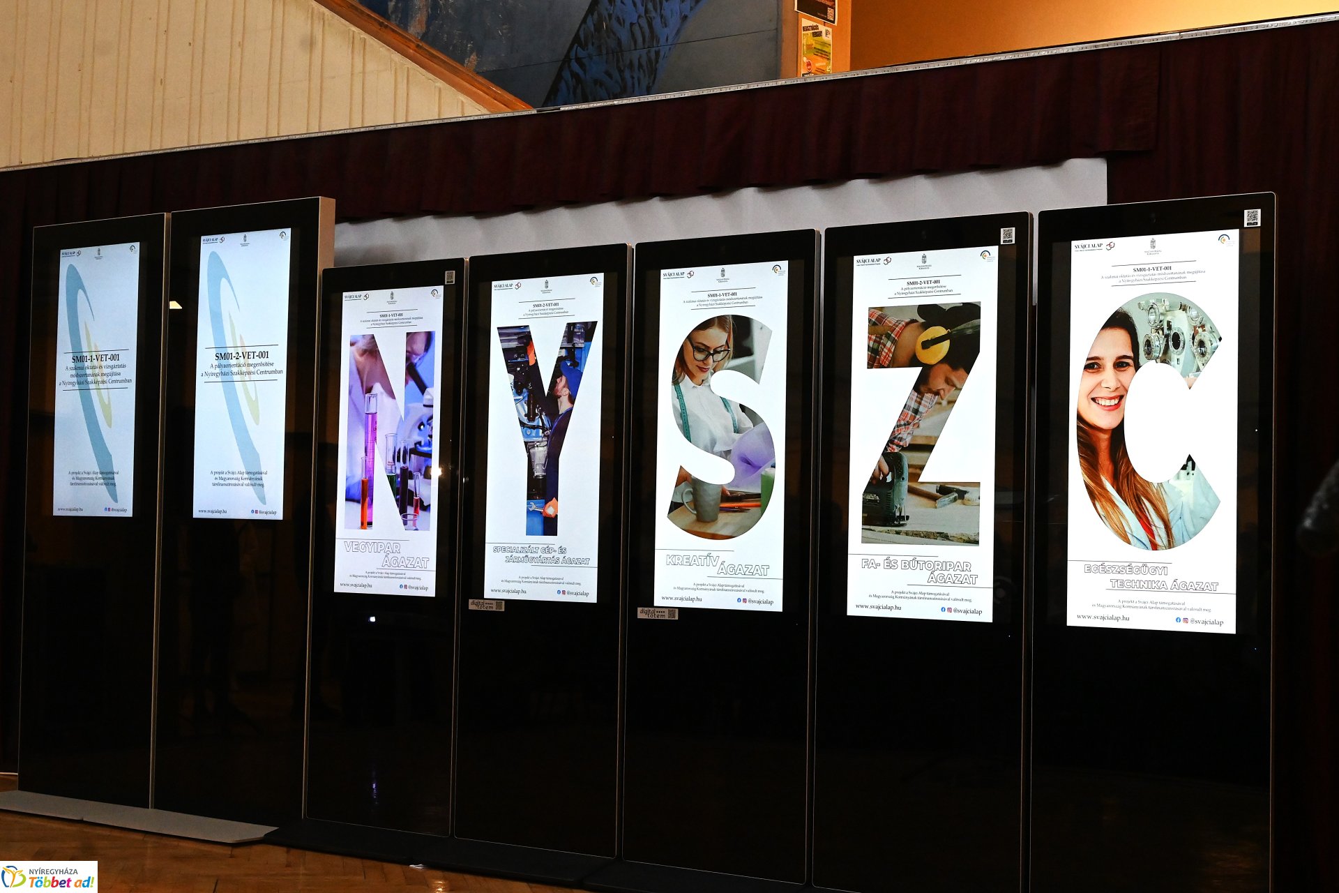 Svájci-Magyar Együttműködési Program - projektnyitó a Nyíregyházi Szakképzési Centrumban