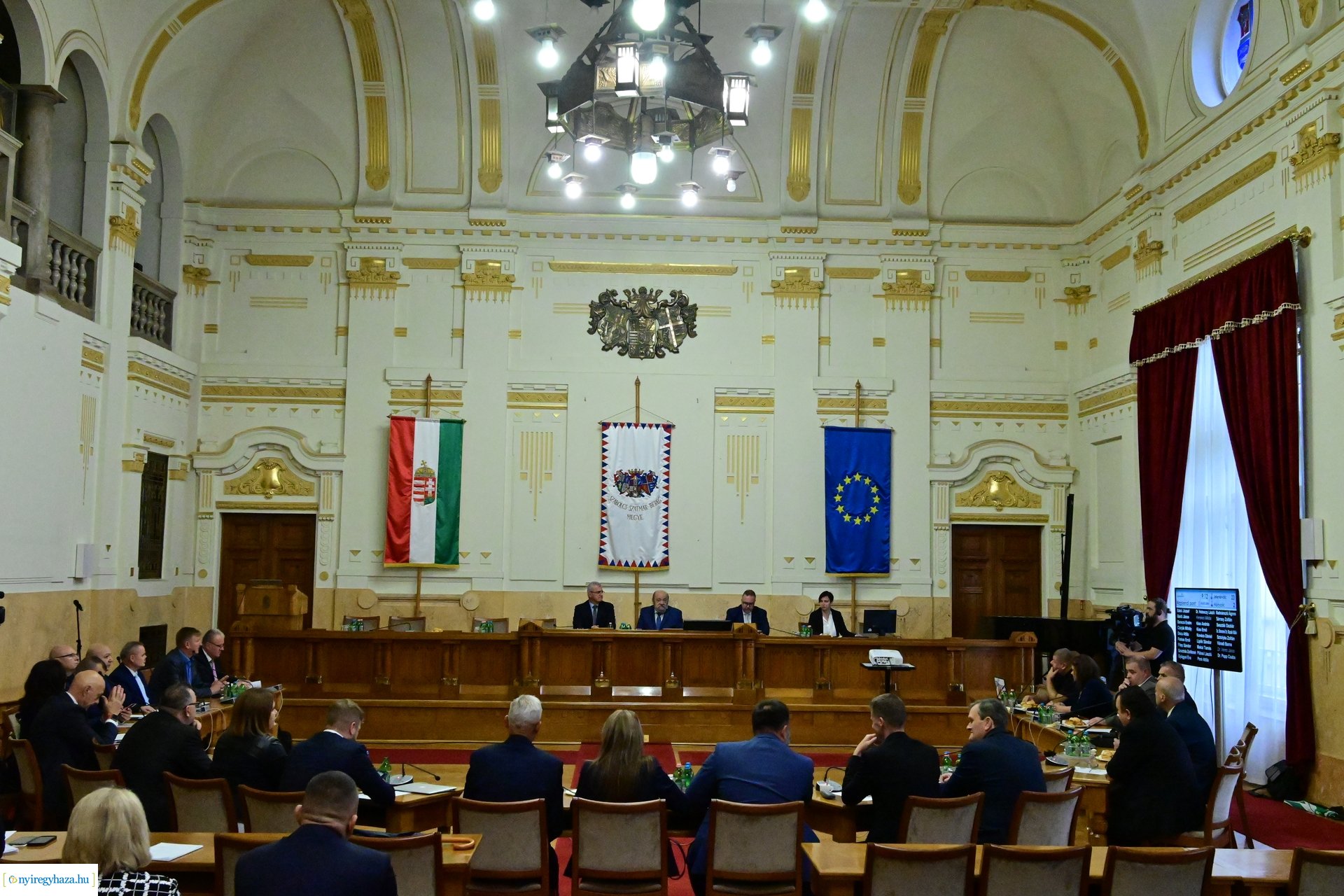 Sz-Sz-B Vármegyei Közgyűlés alakuló ülése 2024