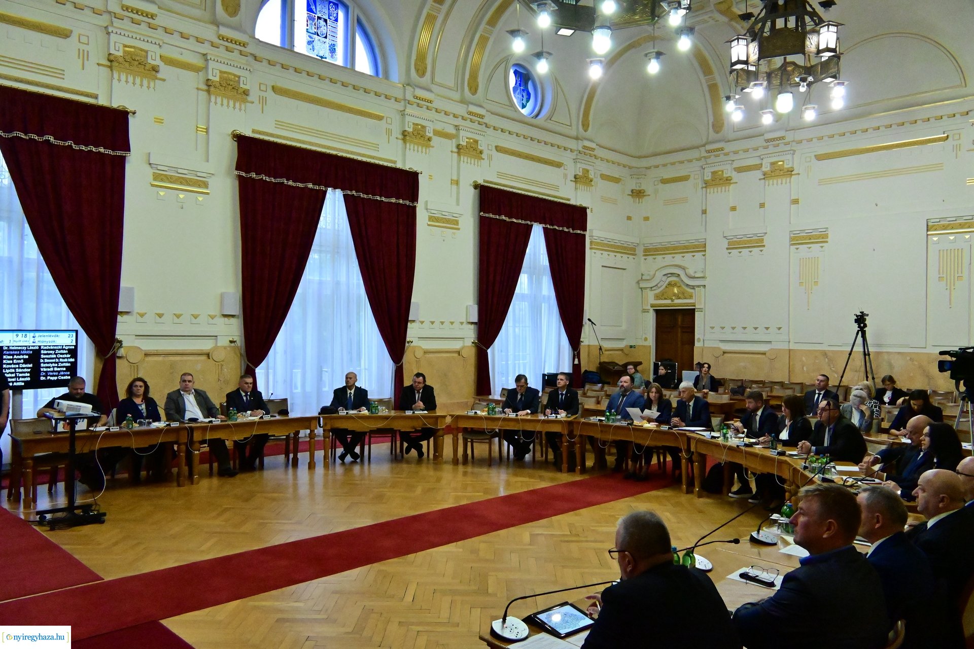 Sz-Sz-B Vármegyei Közgyűlés alakuló ülése 2024