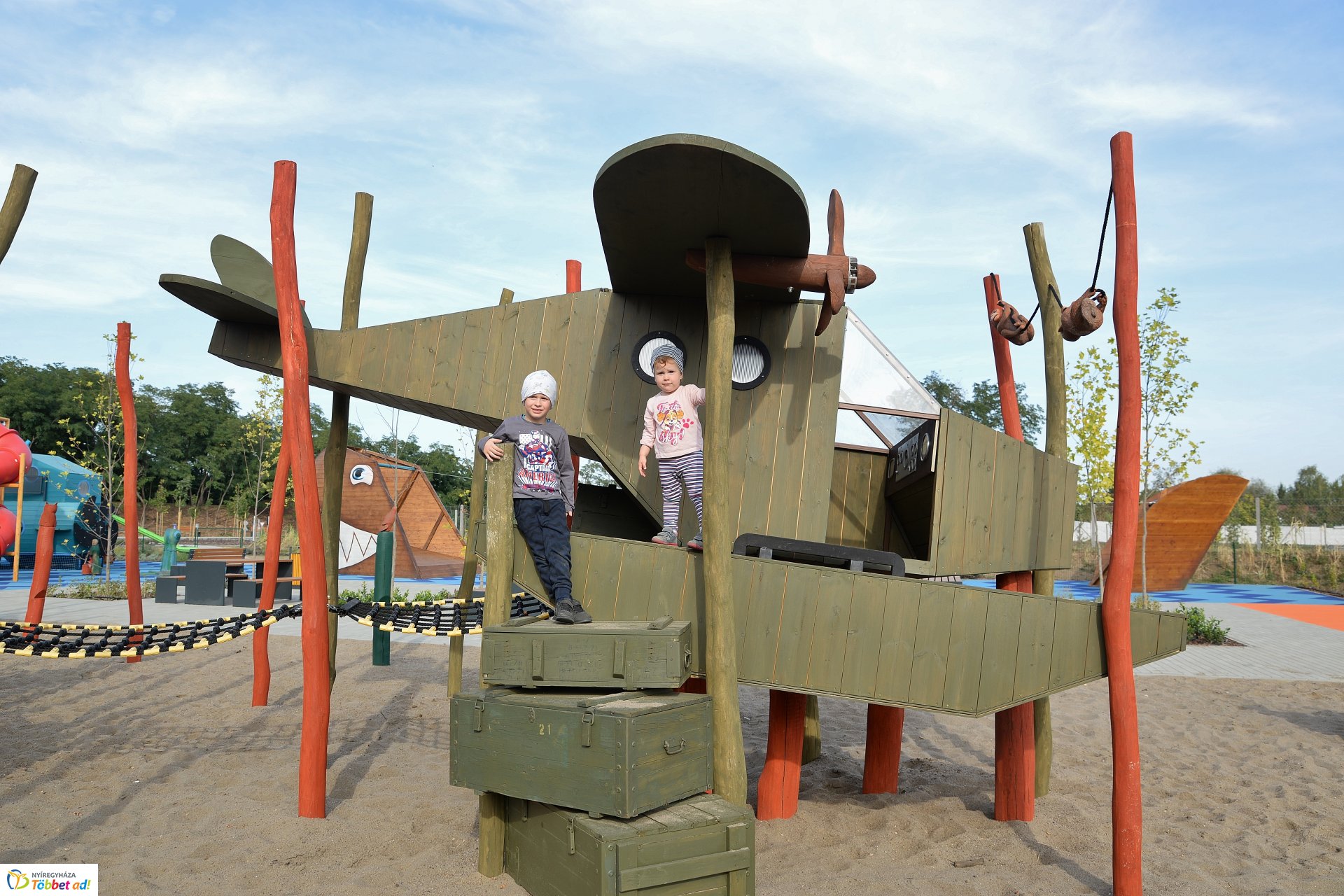 Szabadidőpark megnyitó a Kertvárosban