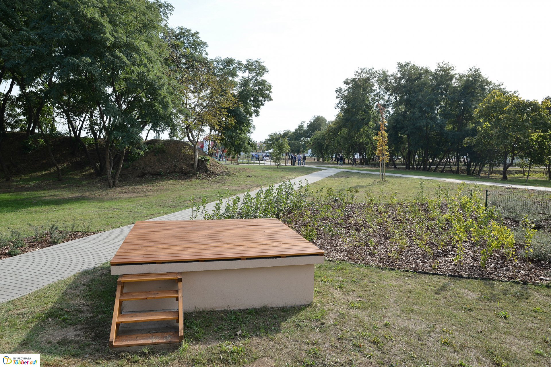 Szabadidőpark megnyitó a Kertvárosban