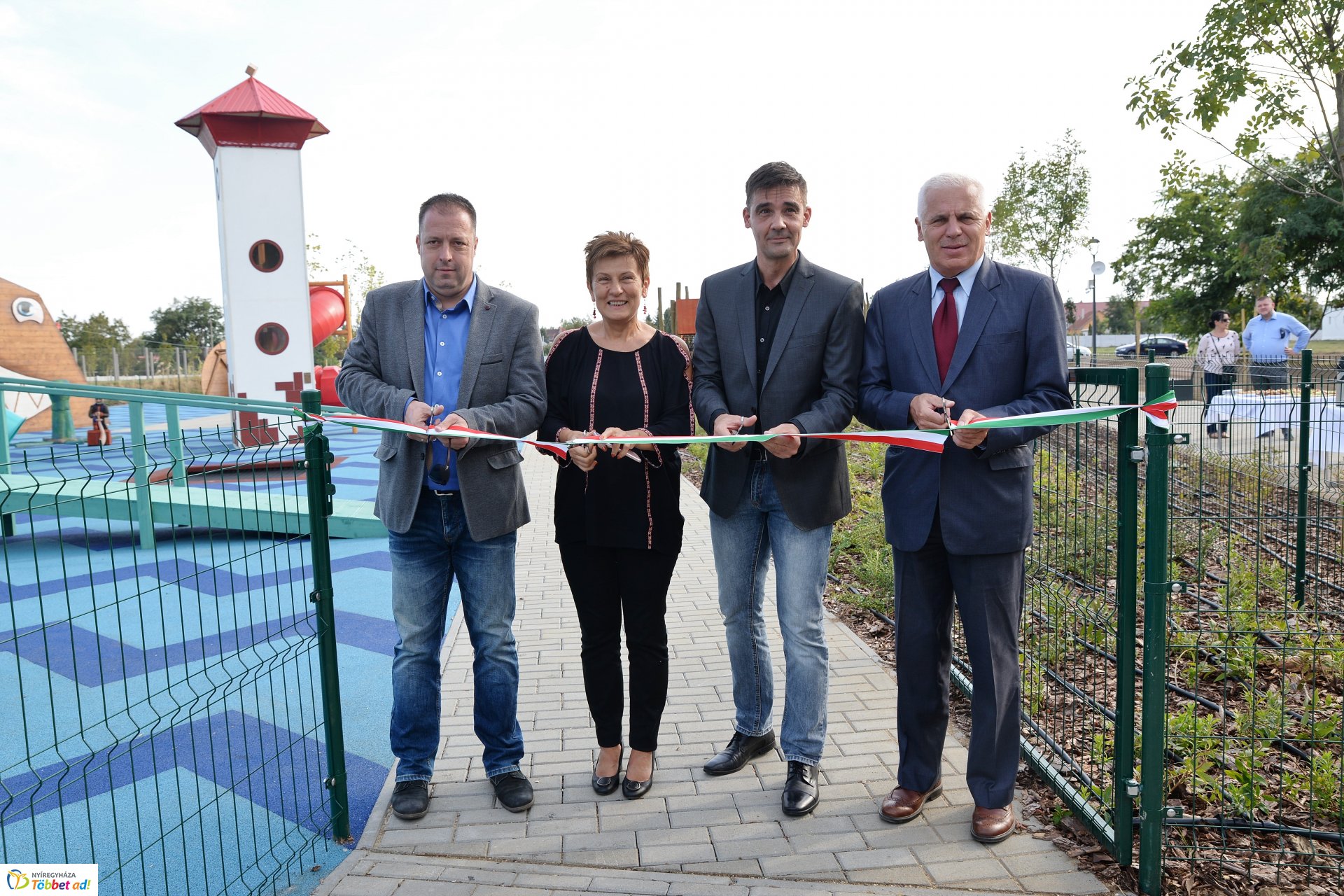 Szabadidőpark megnyitó a Kertvárosban