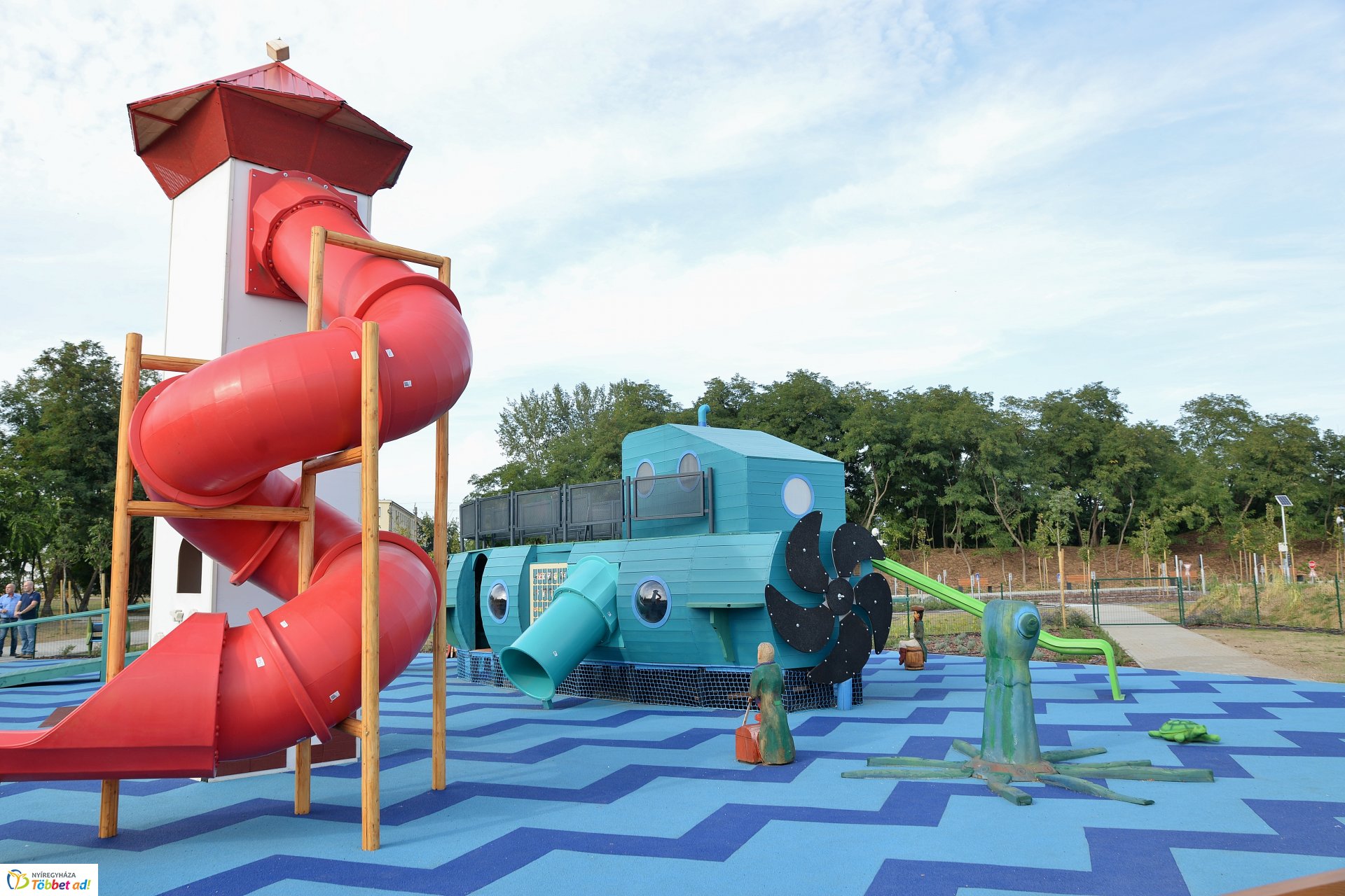 Szabadidőpark megnyitó a Kertvárosban